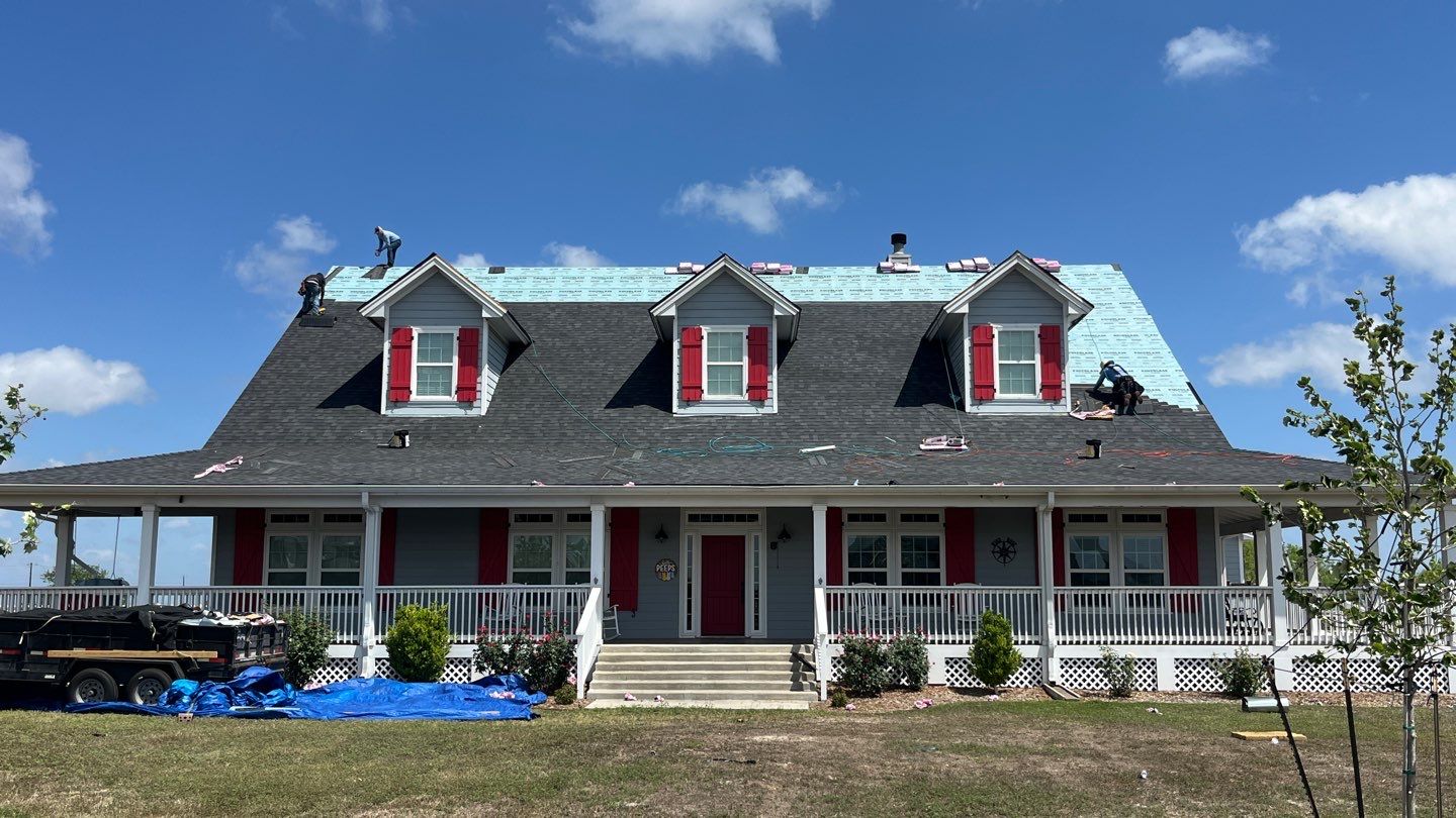 Big South Side Country Home by Bayfront Roofing and Construction