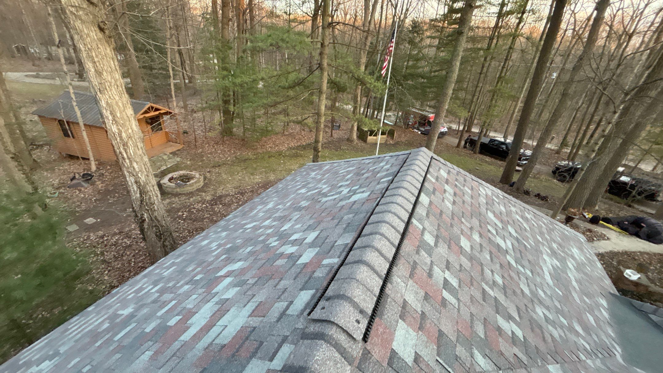 Roof Replacement using Owens Corning Colonial Slate by 180 Contractors