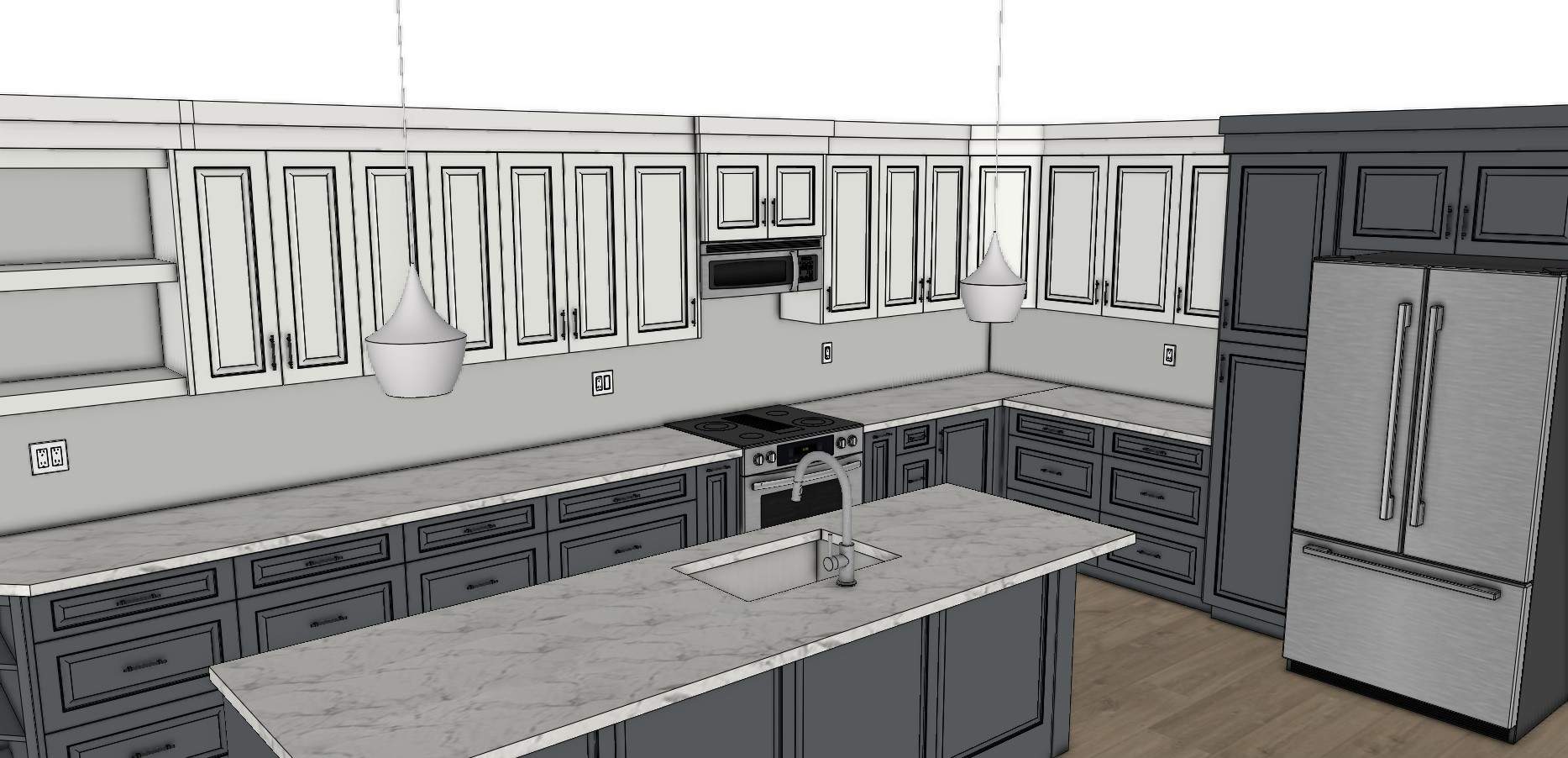 Bowmanville Main Floor Reno by Cornerstone Construction