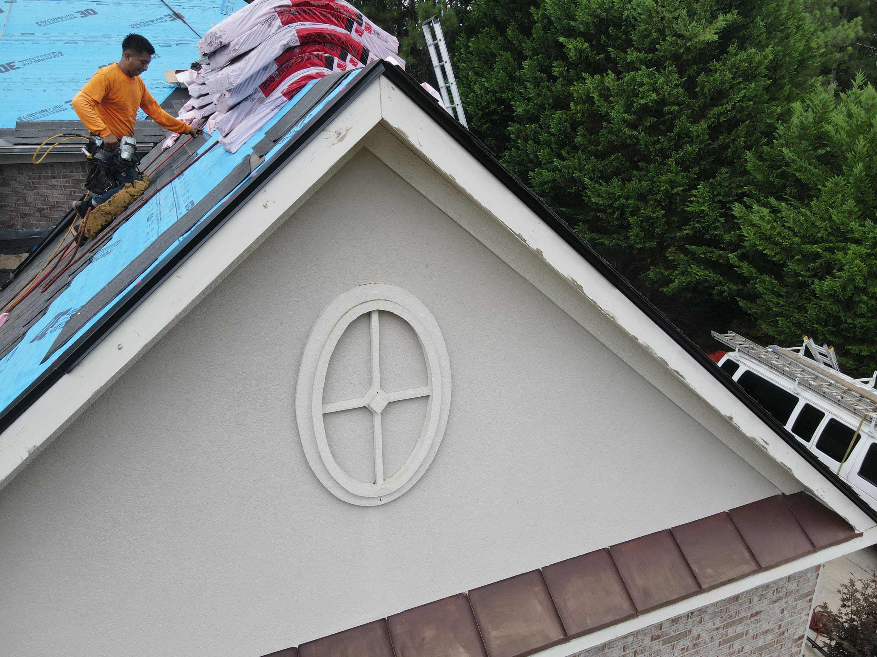 Residential Roofing Installation using Owens Corning by Inspector Roofing and Restoration