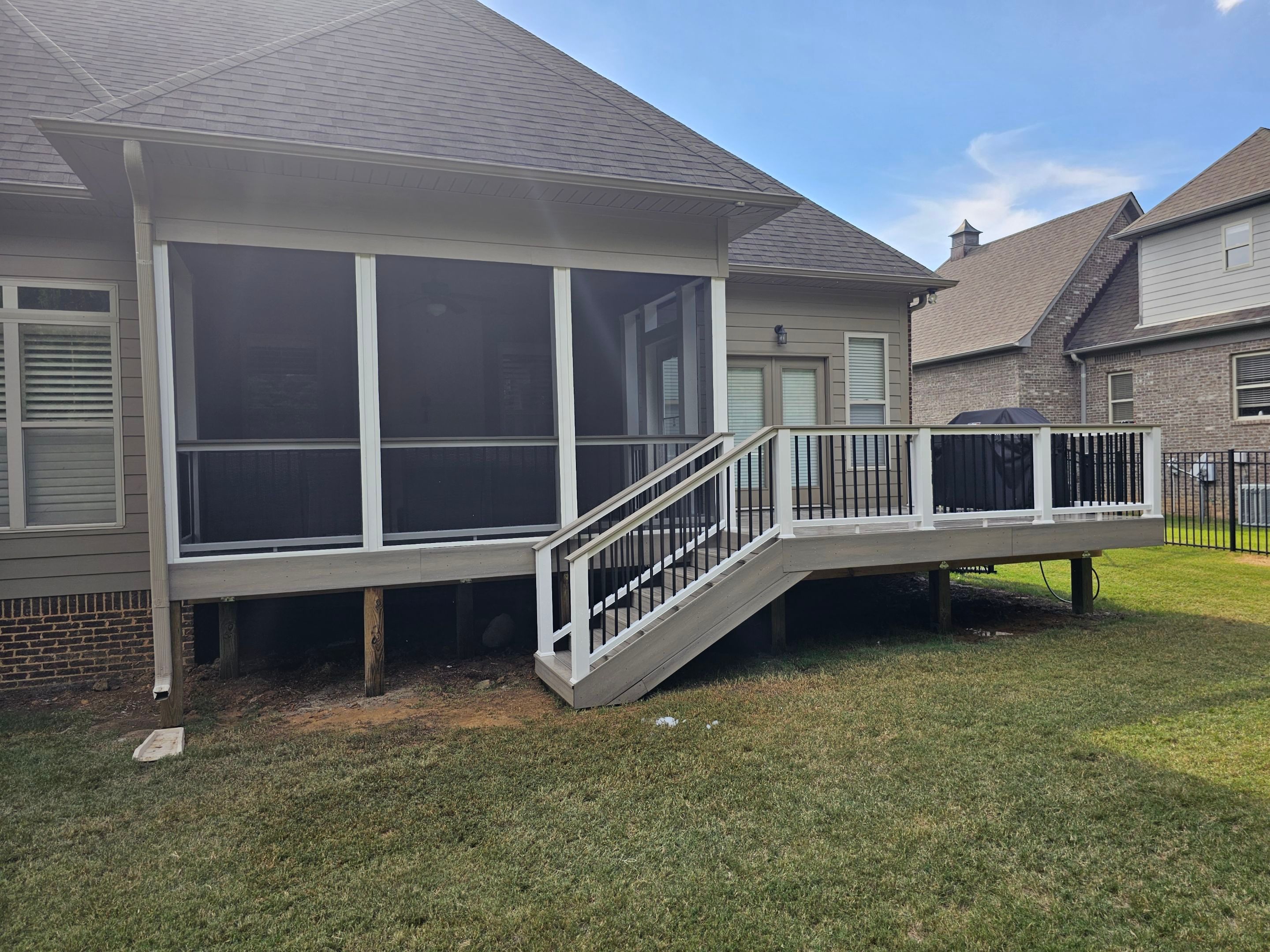 Tiffany Estates - Composite Deck Installation  by Pillar and Pine