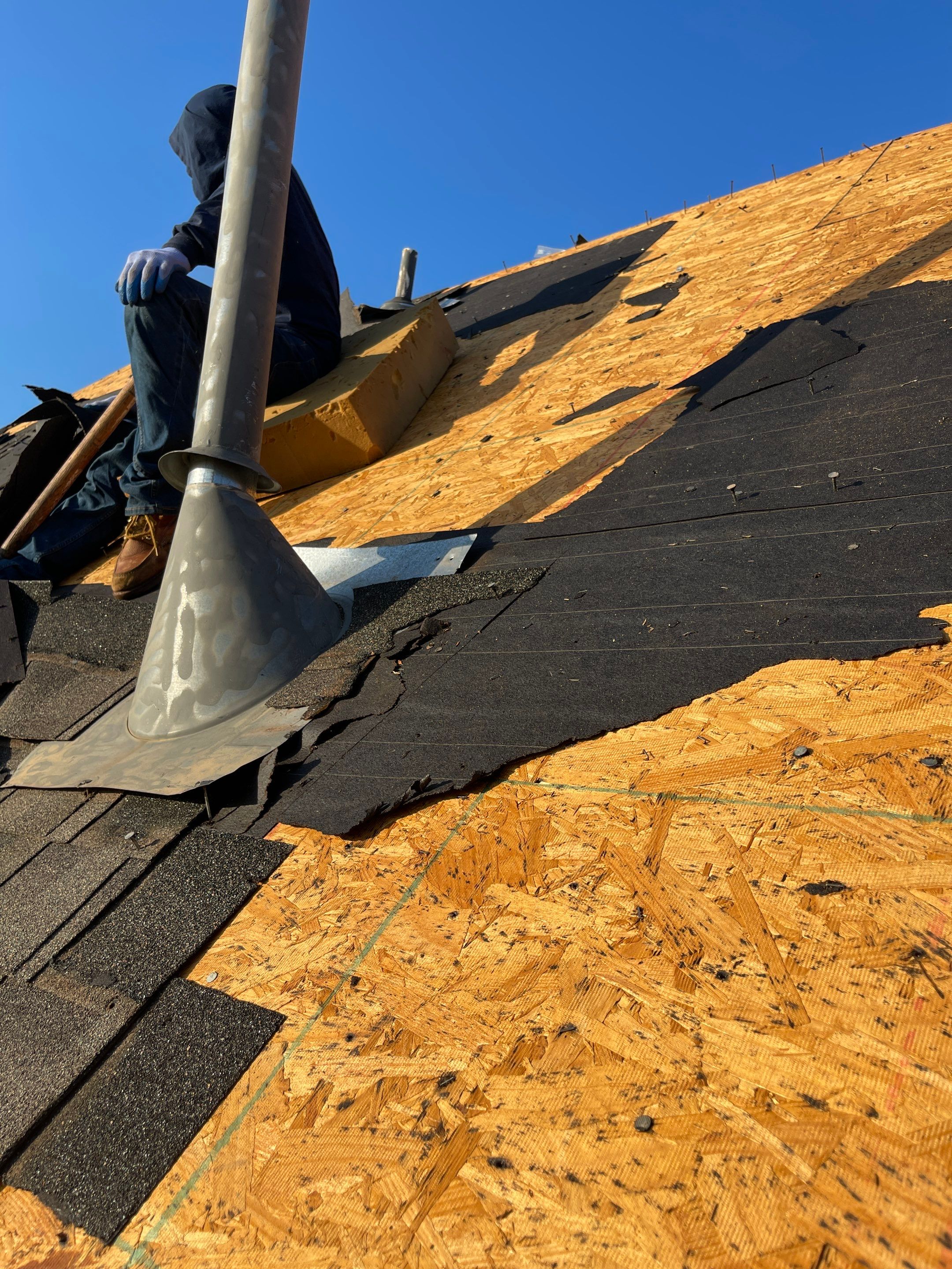 Residential Roofing Installation using GAF Natural Shadow  by A & H Roofing and Contracting