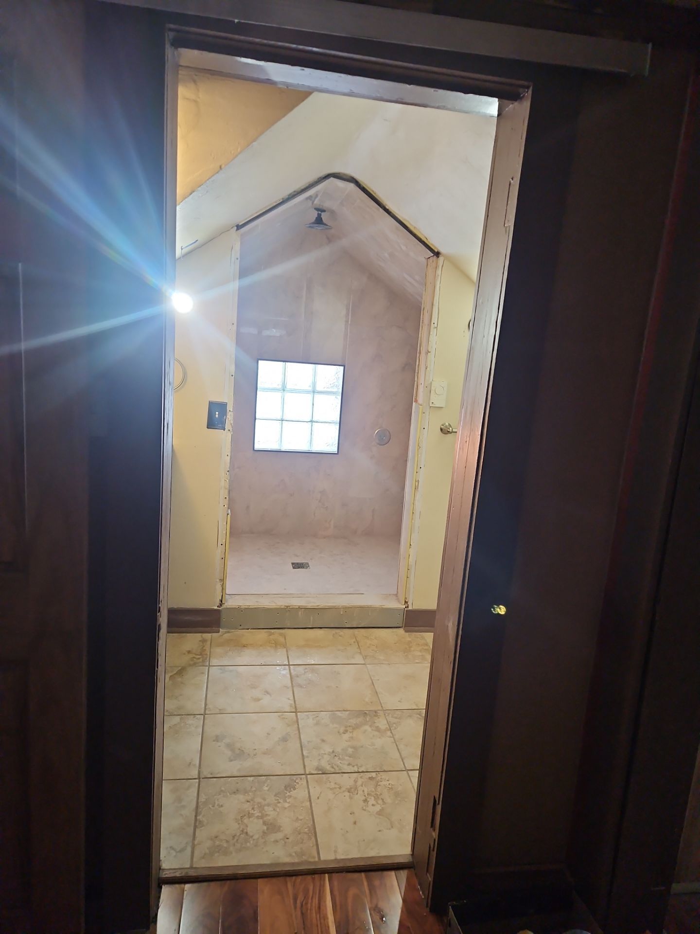 Shower Remodel & Ceiling Restoration – Correcting Water Damage and Rebuilding Right by Johnny Five Construction