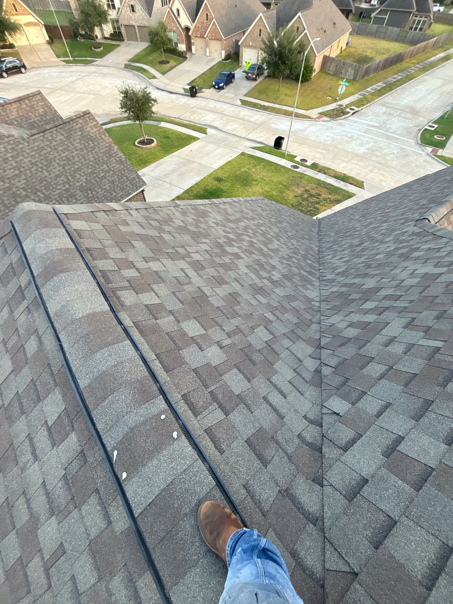 Residential Roofing Repair using Owen's Corning Duration (Lifetime) Shingles by Roof Repair Company