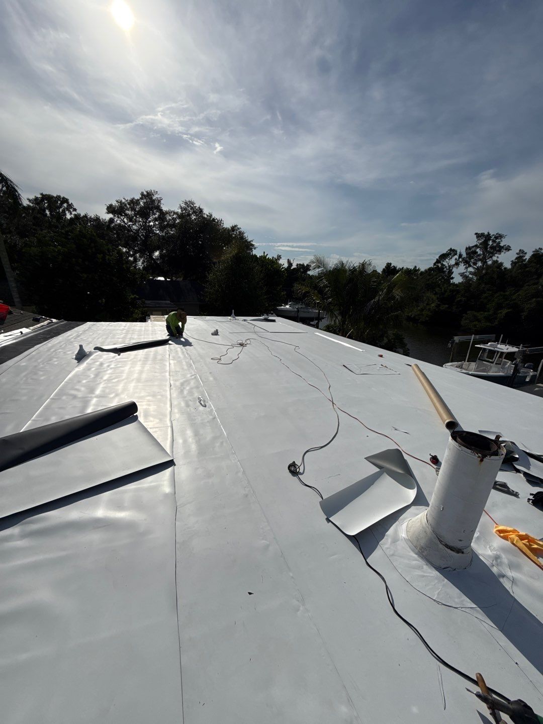 Project in St. Petersburg 33703 by Mitchell Roofing Company LLC 