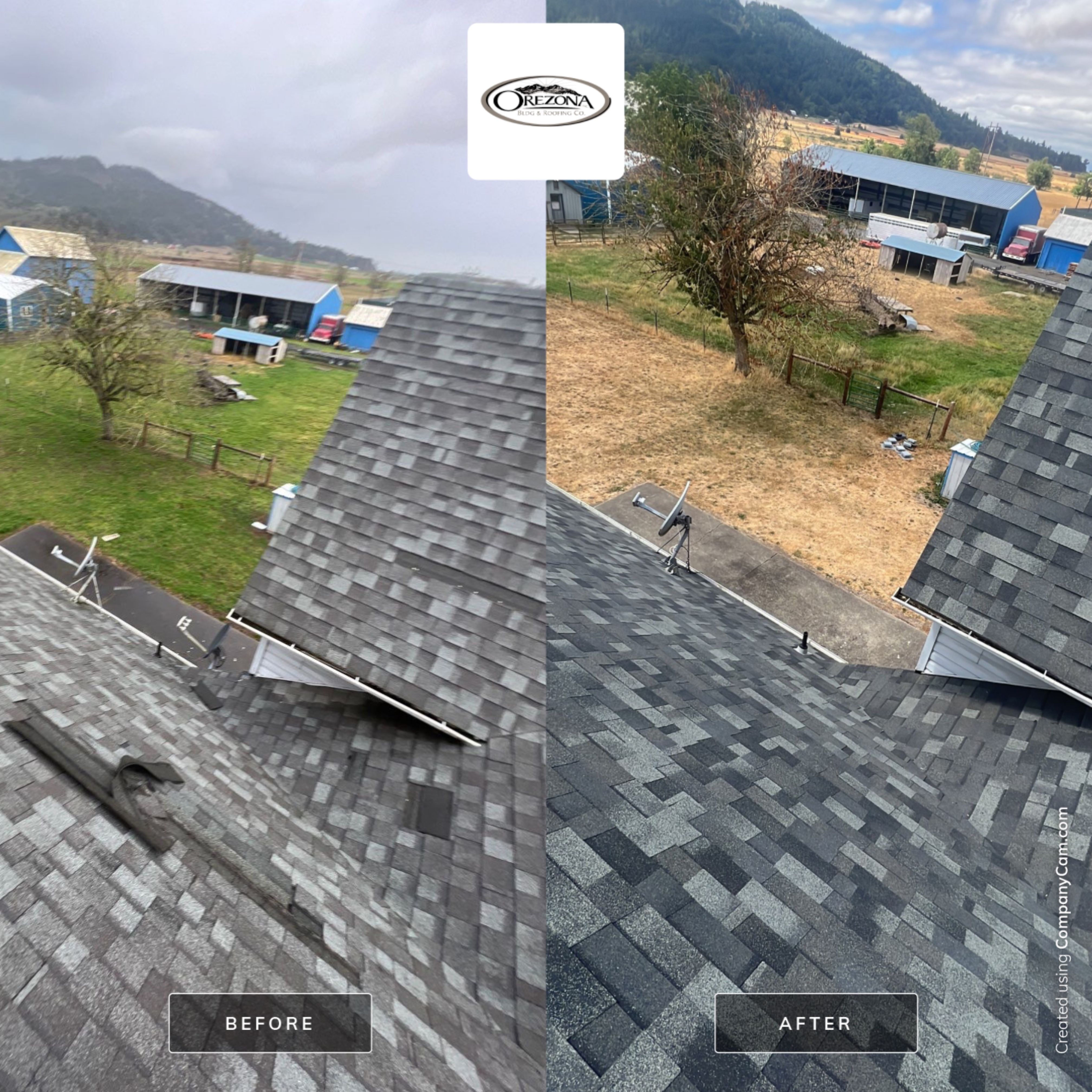 Residential Roofing Installation using Malarkey Highlander by Orezona Building & Roofing Company, Inc.