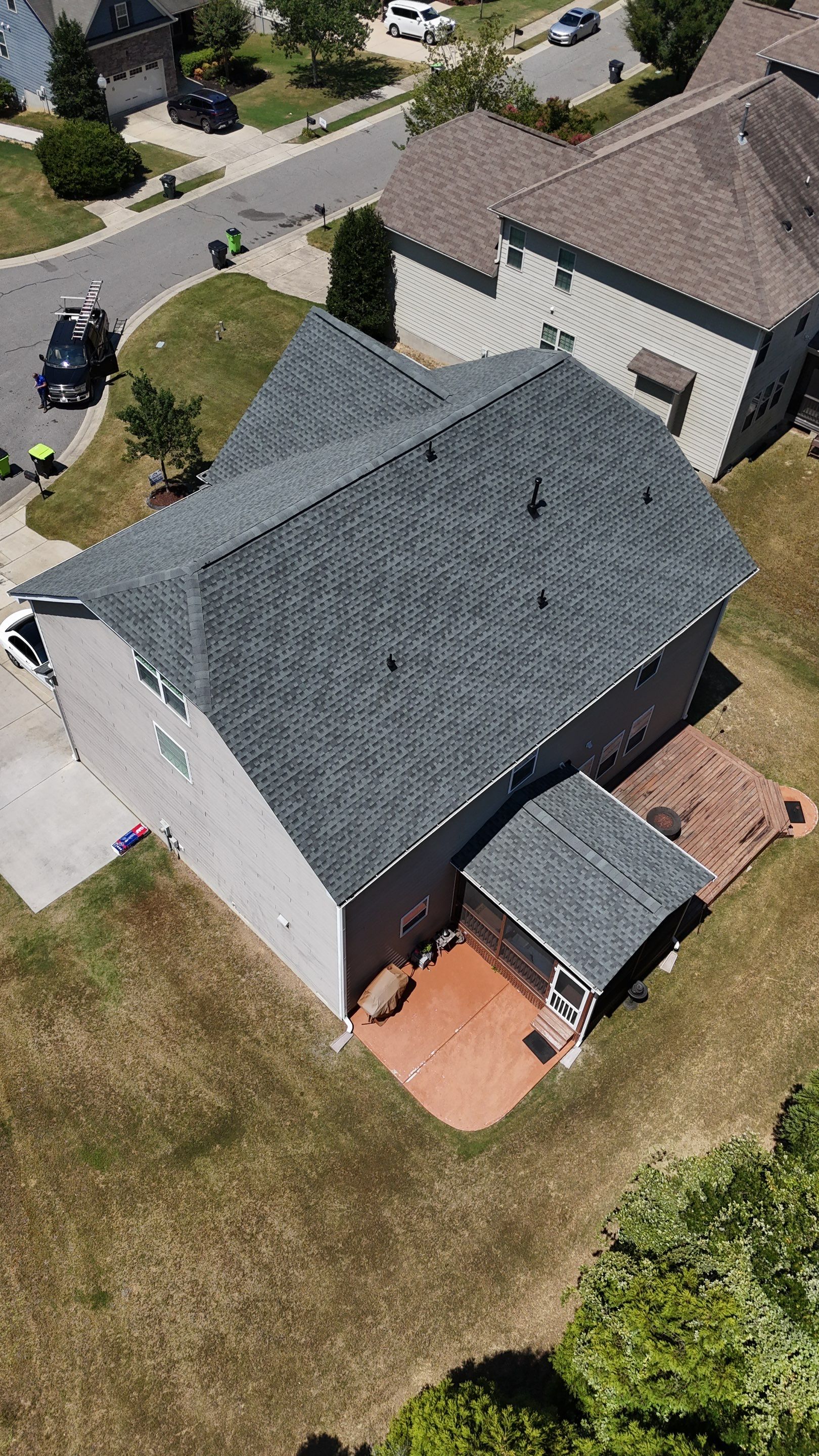 Roof Replacement - GAF Timberline HDZ Slate  by Pro Performance Roofing