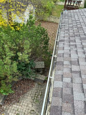 Turtle Shell gutter protection installation in Aurora, IL 60502, photograph 11