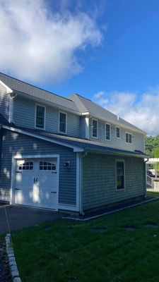 Kingston, MA Gutter Installation using 6" K-Style Aluminum Duo Pro Gutter