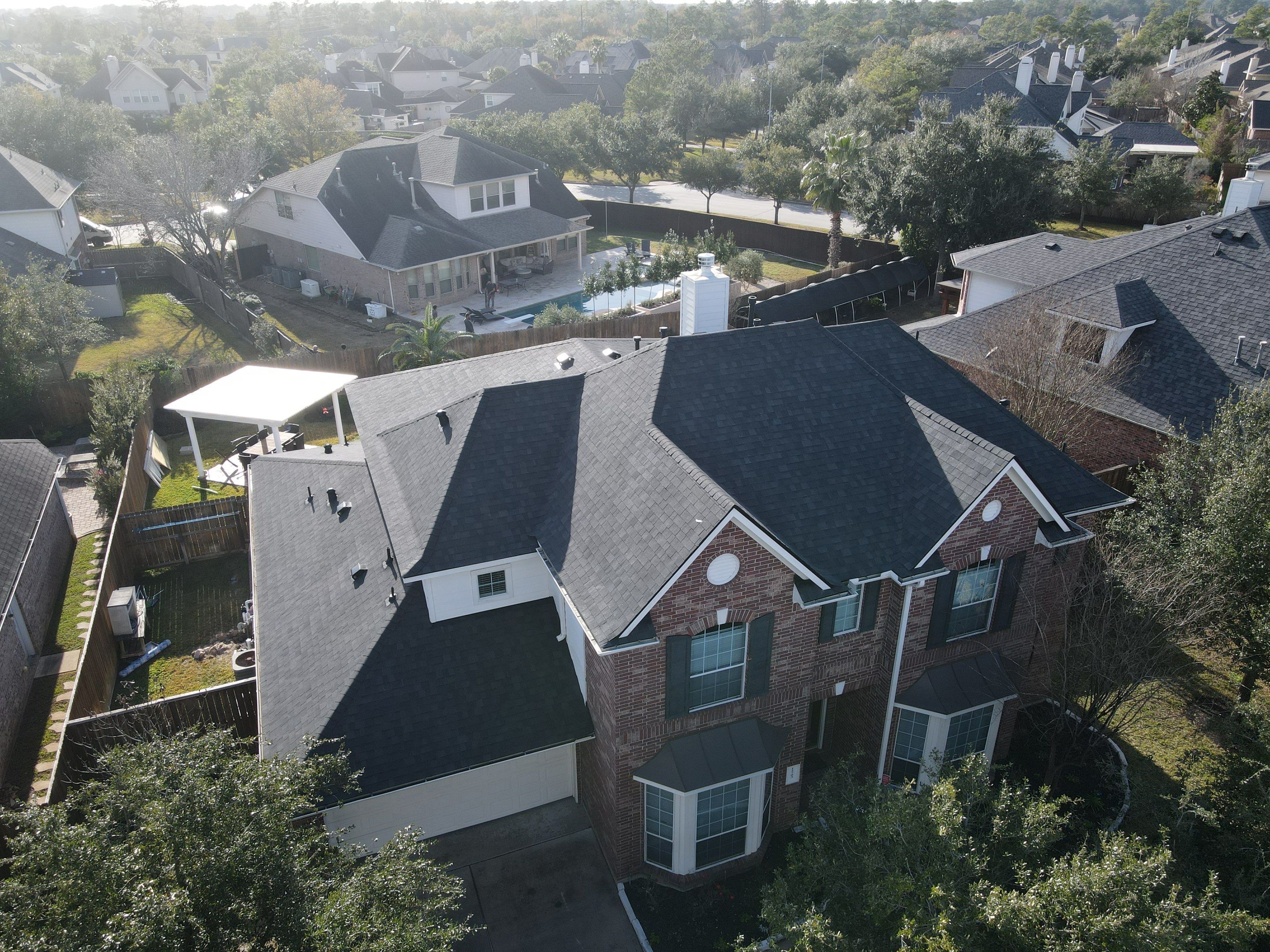 Roof Replacement using Owen's Corning - Duration Onyx Black by Roof Concepts Construction