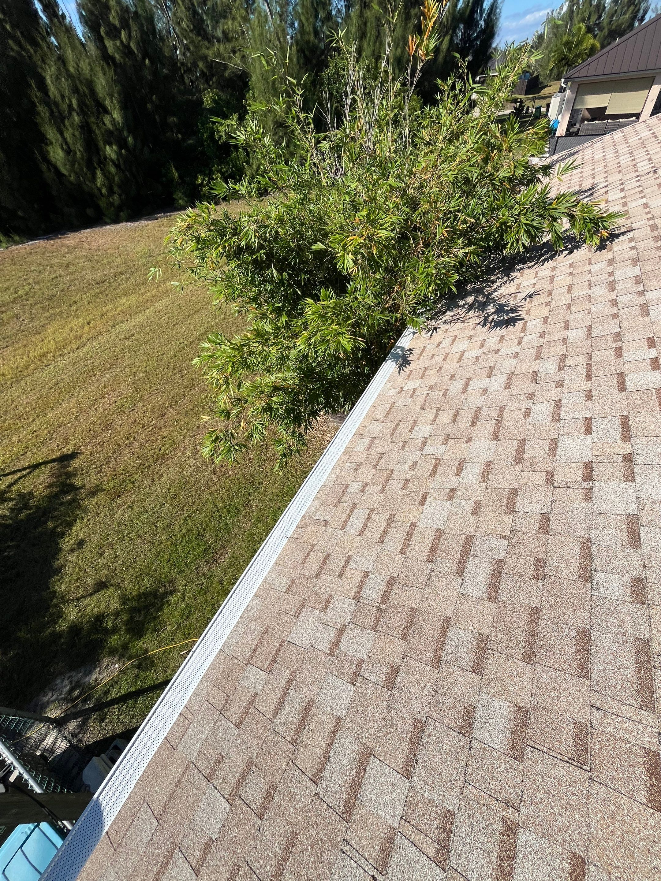 6 Inch Seamless Gutters using K-Style Seamless Gutters in Cape Coral FL by Gutter Professors