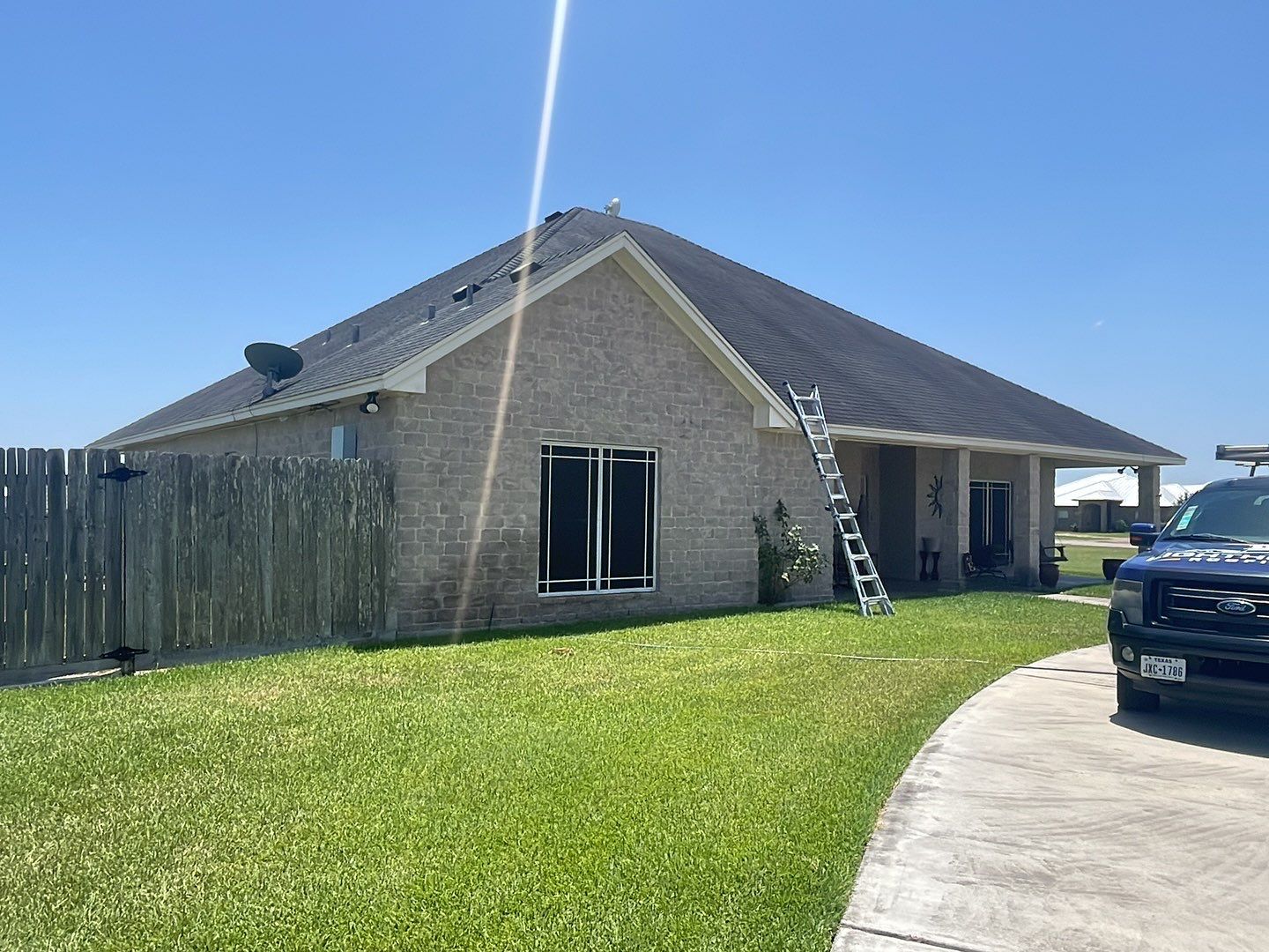 Residential Roofing Installation using GAF HDZ Barkwood by Lighthouse Roofing