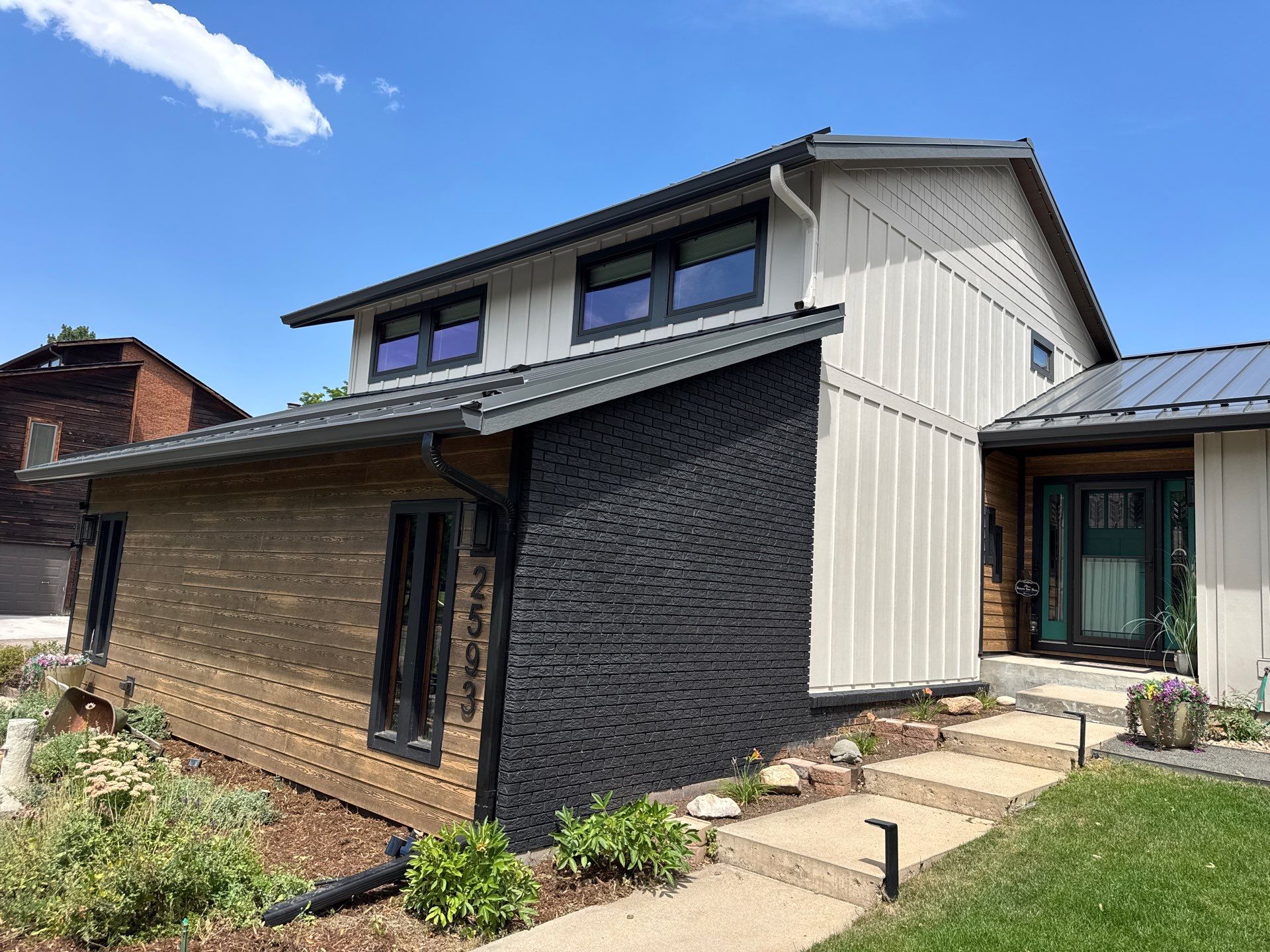 James Hardie Model Home by Ideal Siding Boulder