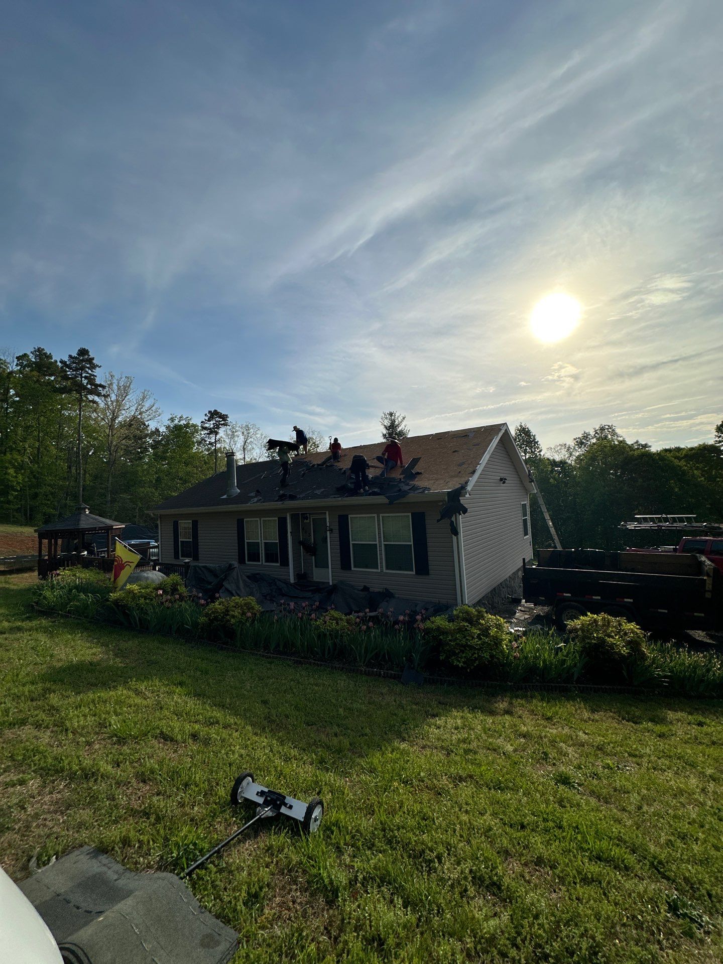 New Roof - GAF Timberline HDZ in Nantucket Morning by Peak 2 Peak Services LLC