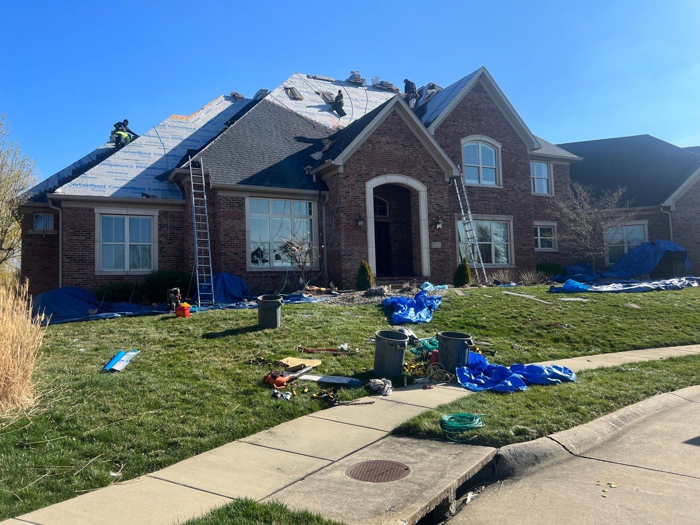 Complete Roof Installation  by H&F Exteriors