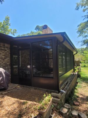 Pensacola Screen Room Using Colorbeam