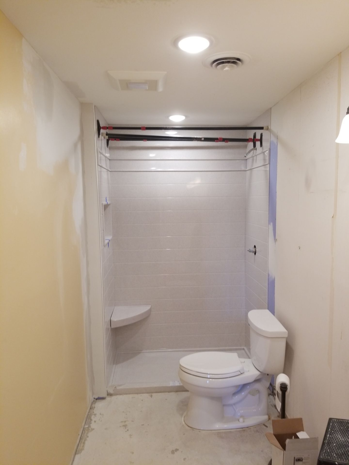 Diane's Basement Bath Remodel by Kitchen Works LLC