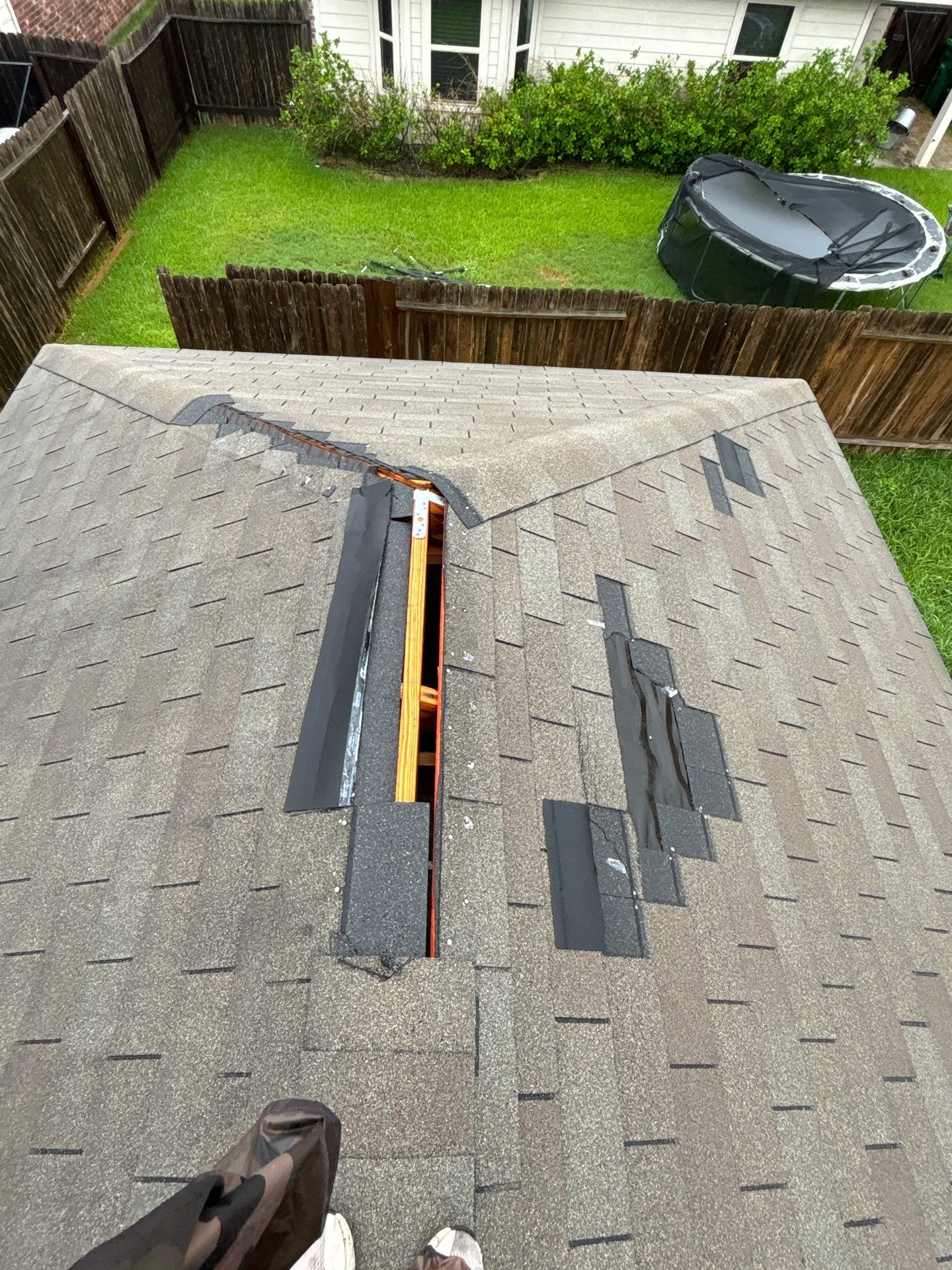 Residential Roofing Repair using Owen's Corning Duration (Lifetime) Shingles by Roof Repair Company