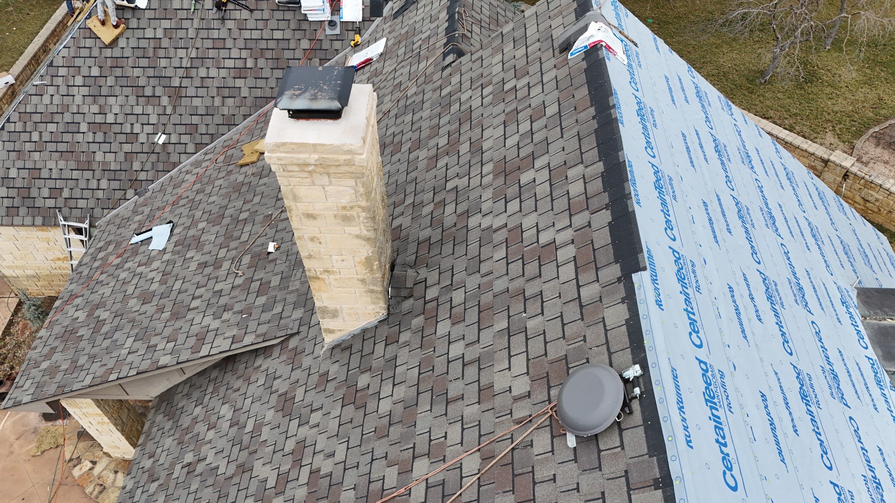 Reroof using Certainteed Integrity Roof System by Castillo Roofing