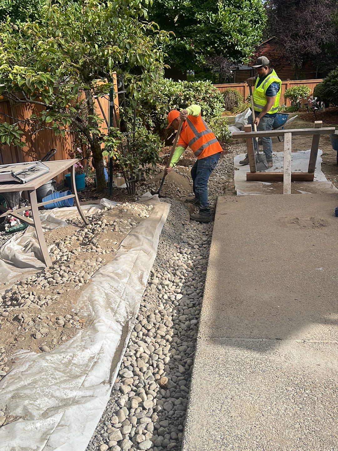 Joan | Concrete Driveway & Walkway   by Jireh Asphalt & Concrete Inc 