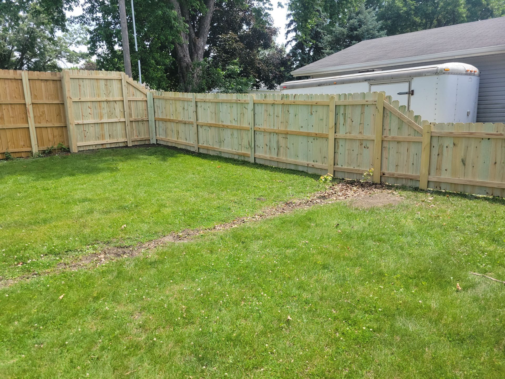 Project in Cedar Falls by Perfect Picket Fence and Stain