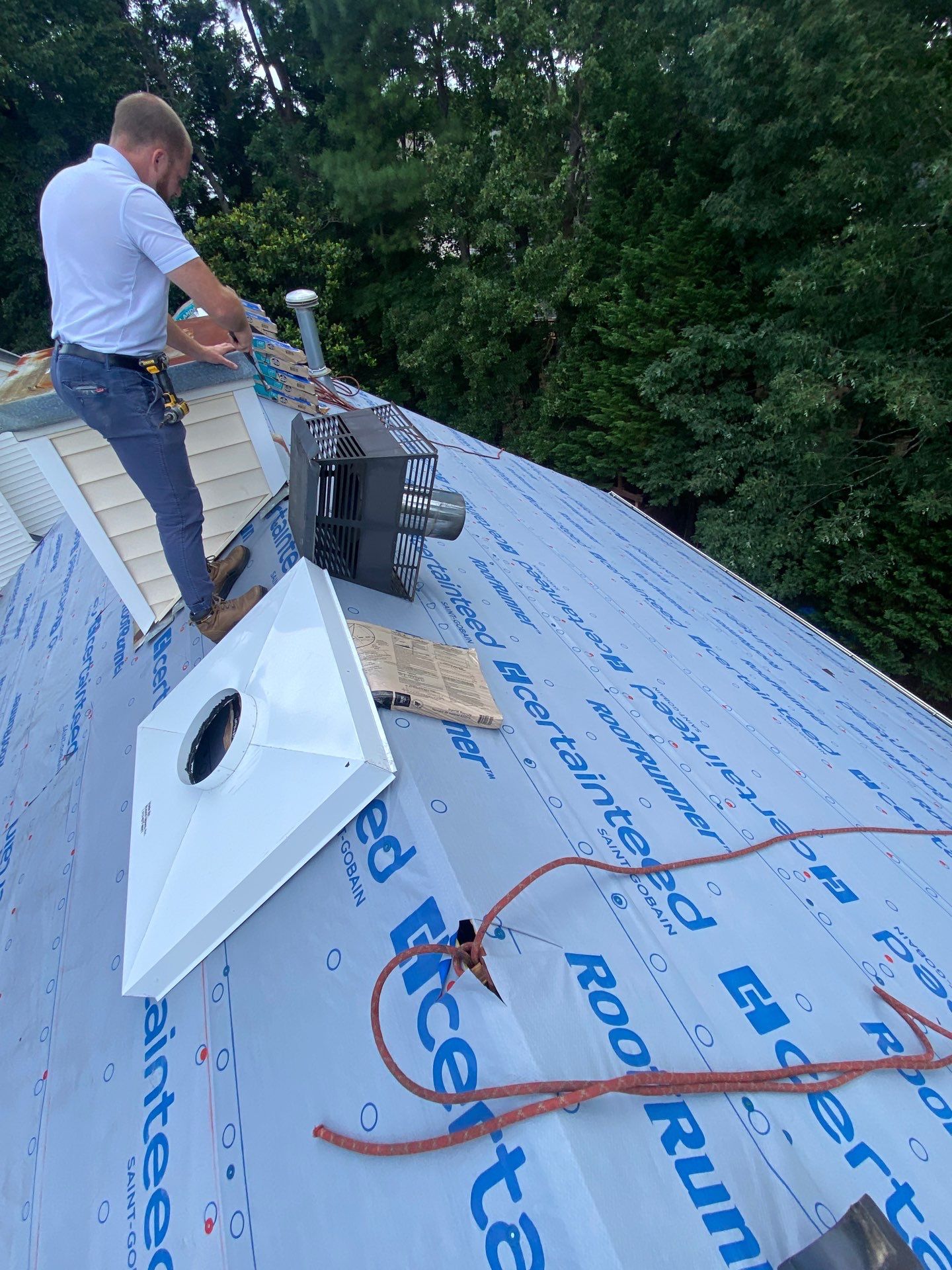 Roof Replacement - Certainteed Landmark Moire Black by Pro Performance Roofing