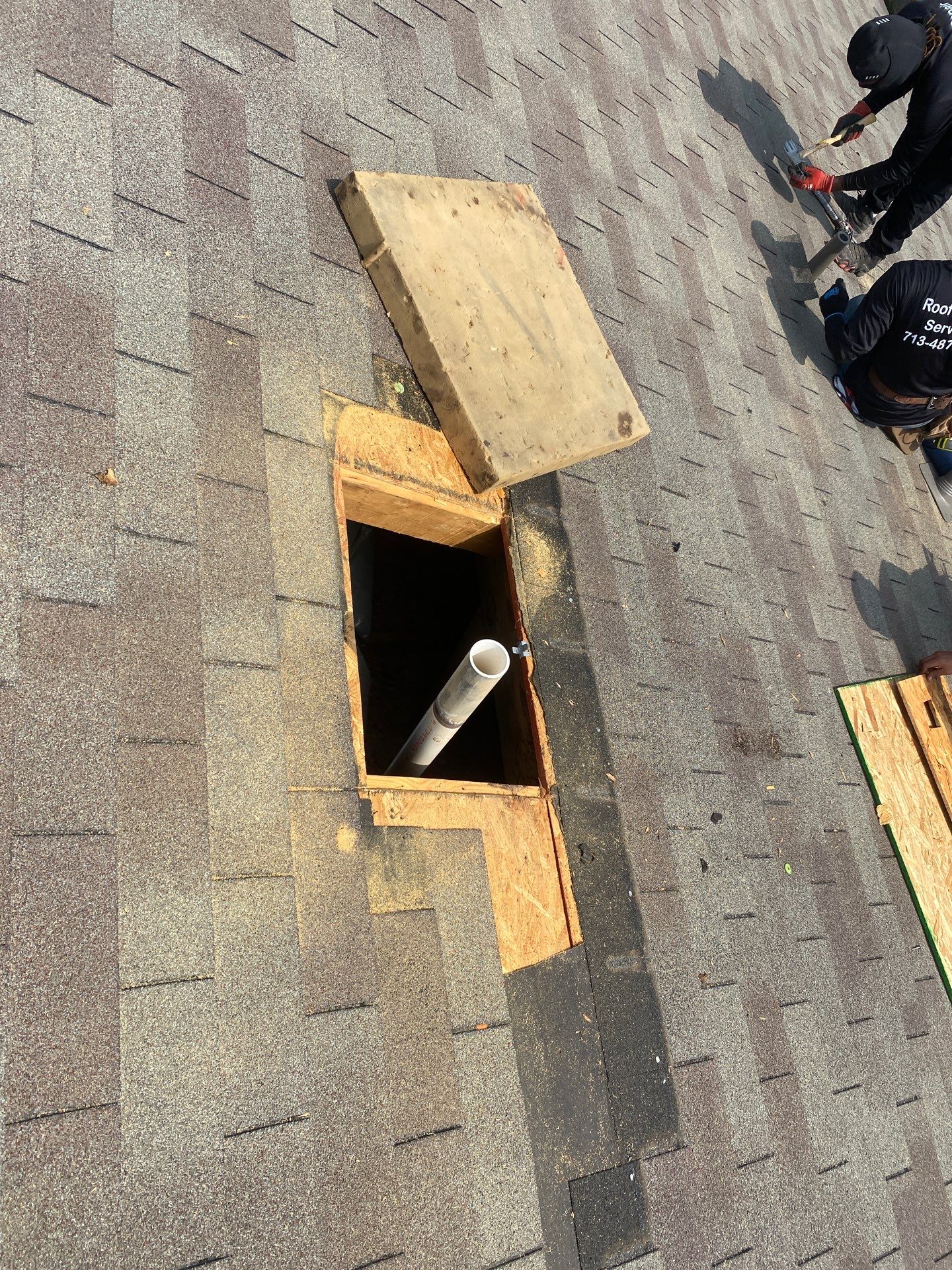 Hail Damage using Owen's Corning Duration (Lifetime) Shingles by Roof Repair Company