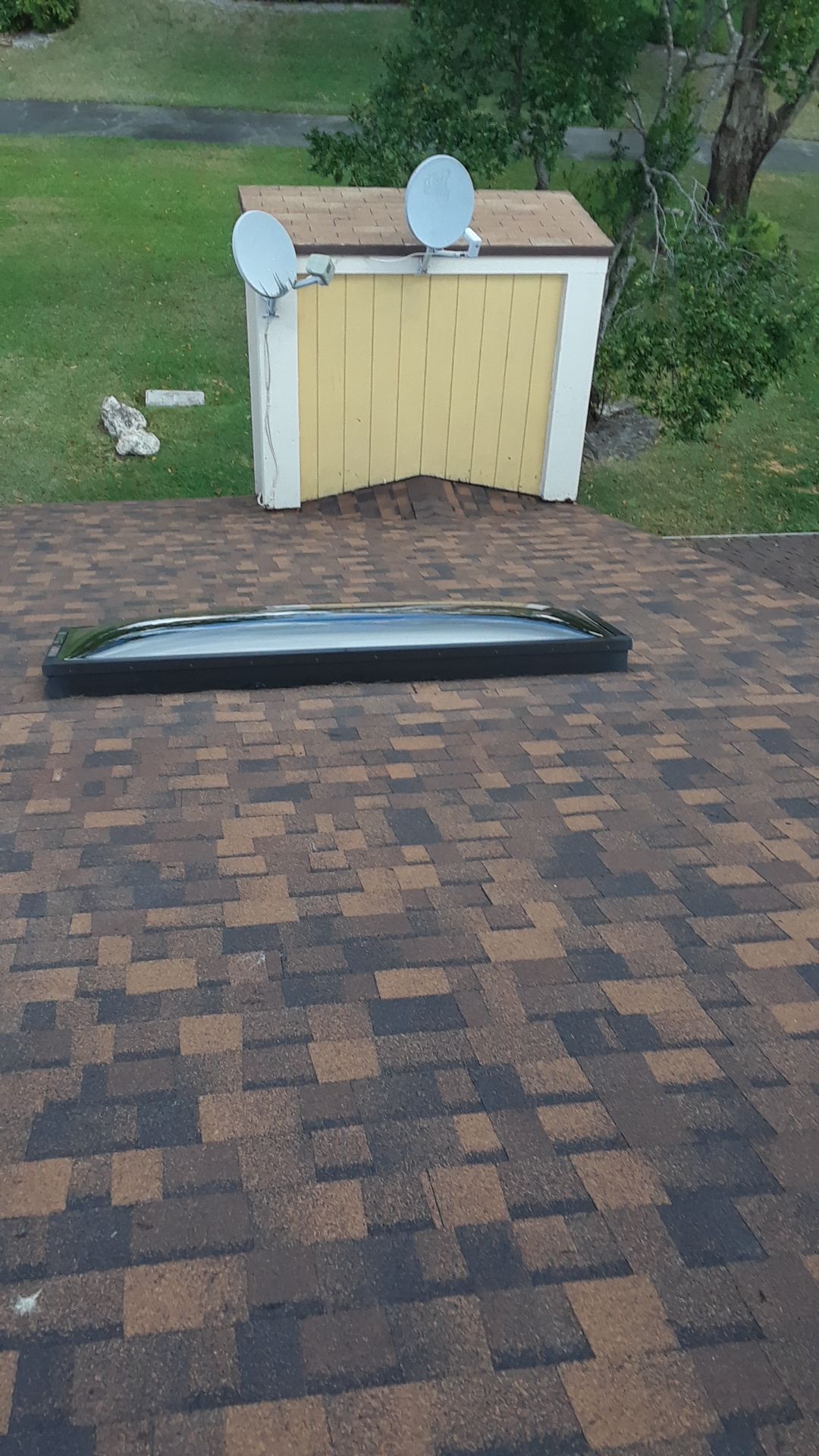 Architectural Shingle Roof Replacement and Skylight Installation in Boca Raton by Aastro Roofing