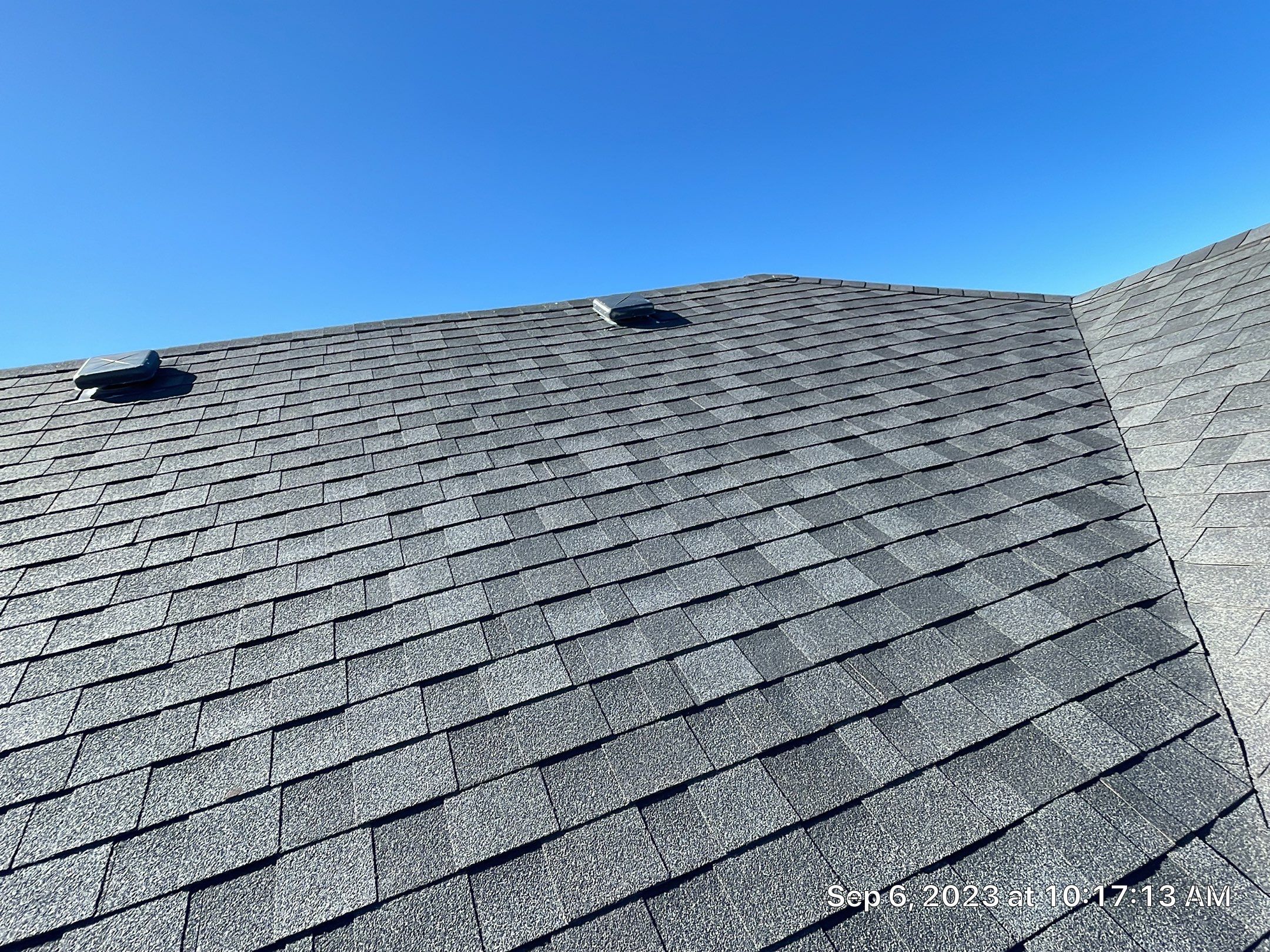 Residential Roofing Installation using Atlas Pinnacle Impact Black Shadow by Blue Peaks Roofing LLC 