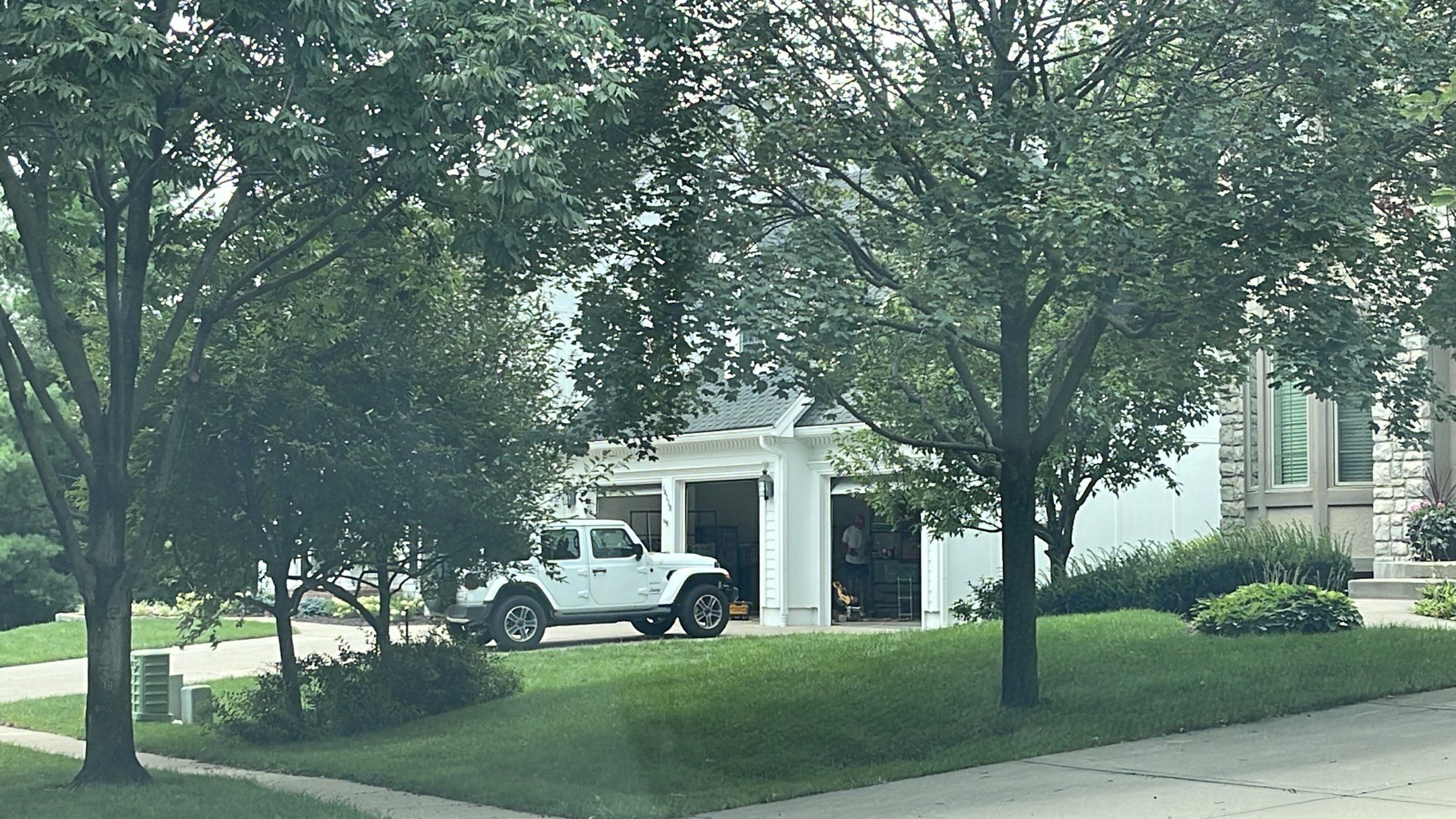 Jeff K. upgraded his garage with these overhead racks  by Banner Garage