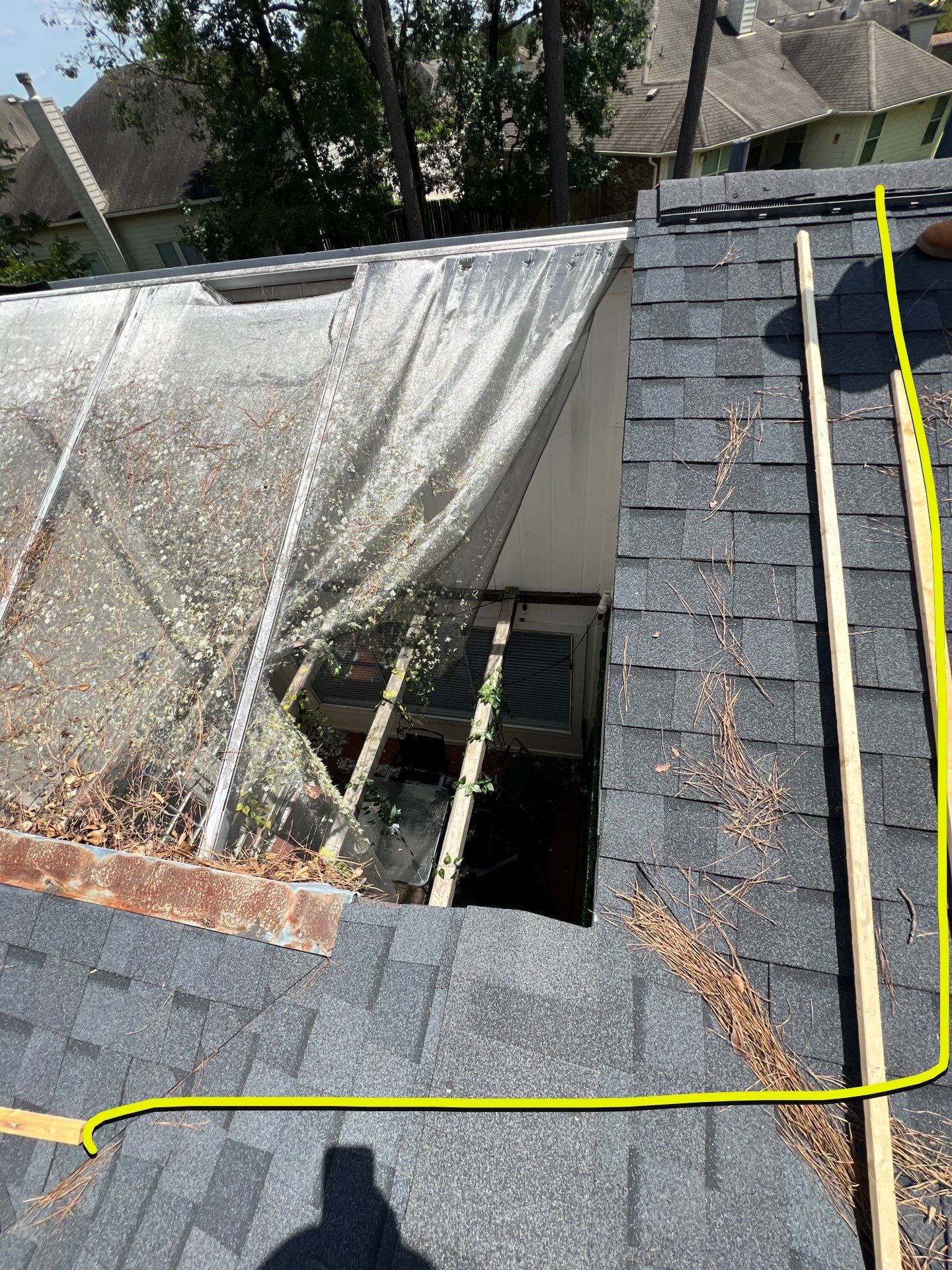 Residential Roofing Repair using Owen's Corning Duration (Lifetime) Shingles by Roof Repair Company