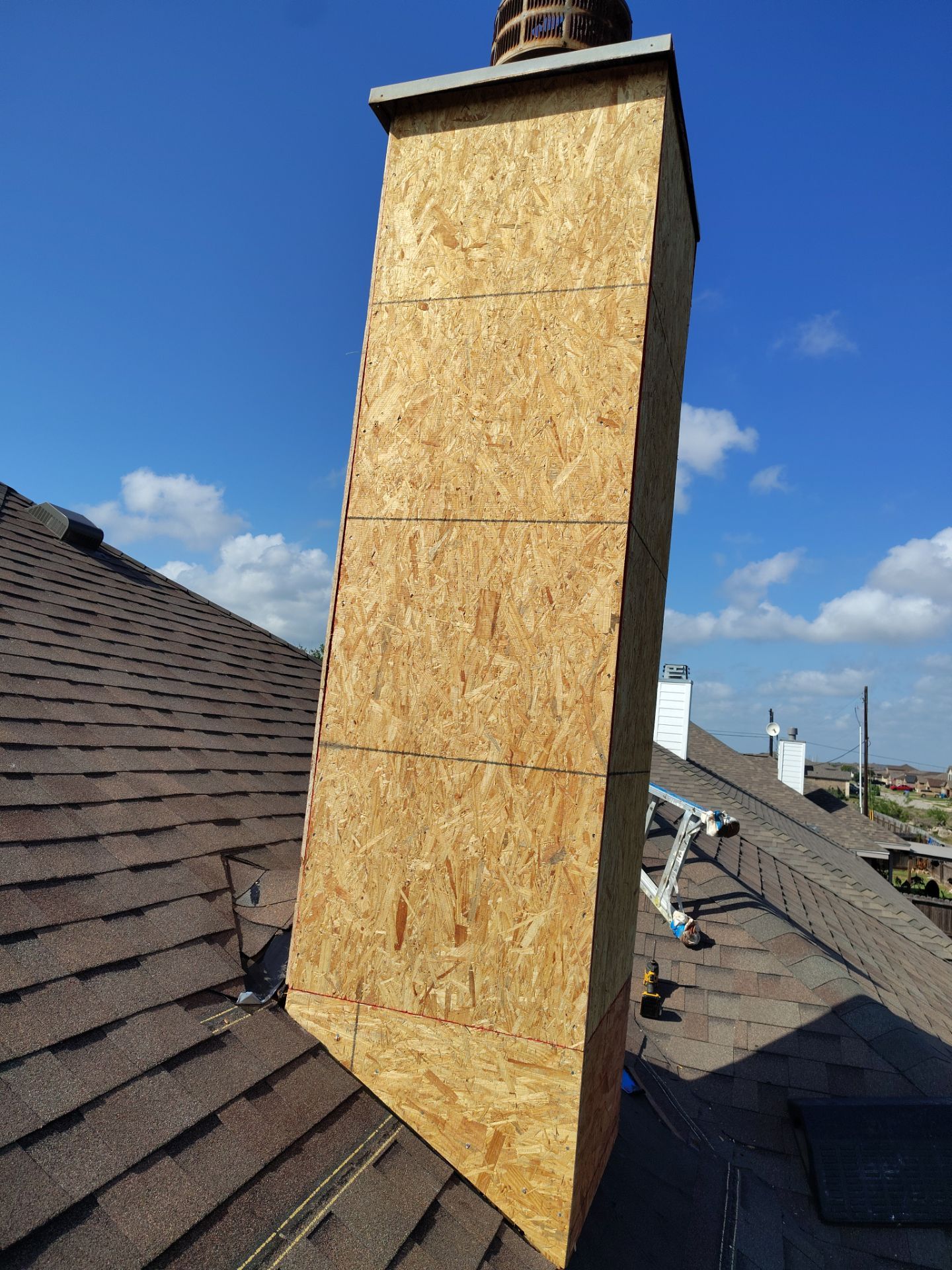 Chimney NEEDS Help! by Bayfront Roofing and Construction