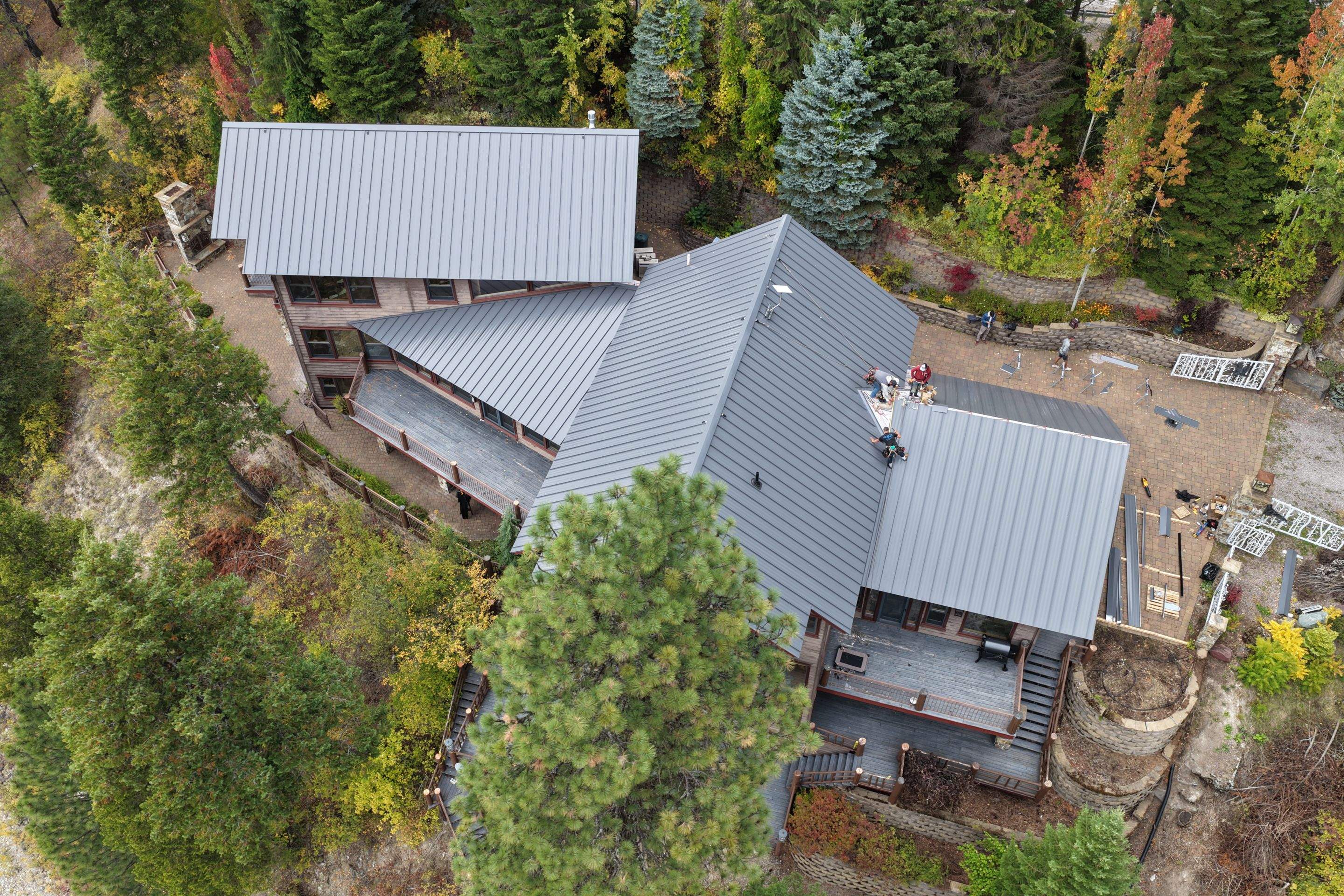 16" Mechanical - Dark Gray  by Montana Roofing Solutions