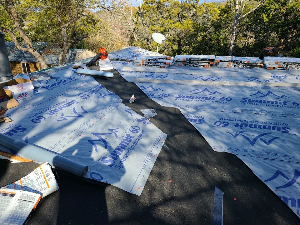 Residential Roofing Installation using ATLAS Pinnacle Pristine Shingles by Harvey Roofing & Construction