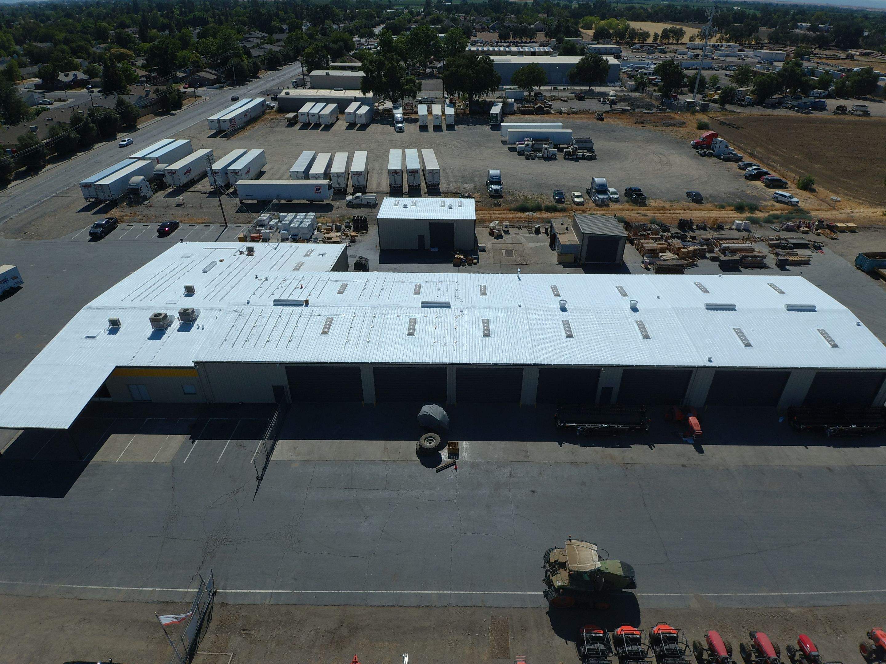 Spray foam and coatings using Conklin Benchmark/PUMA XL coatings and spray foam by Straight Edge Roofing Inc