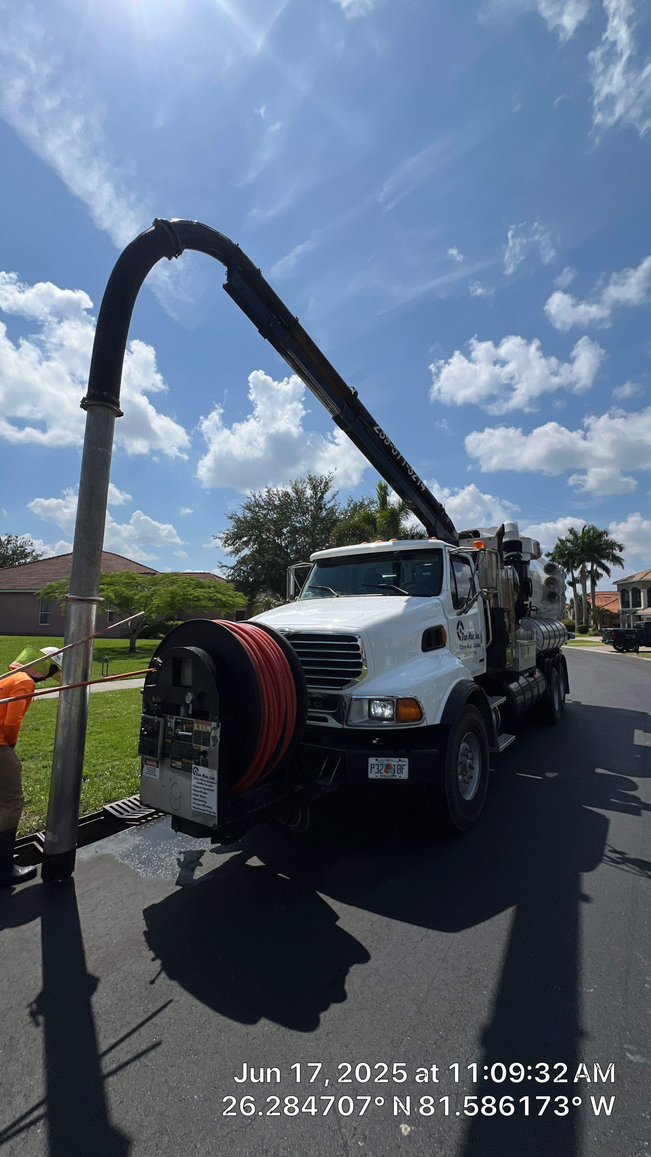 Naples Association Stormwater System Cleaning by APS Power & Water