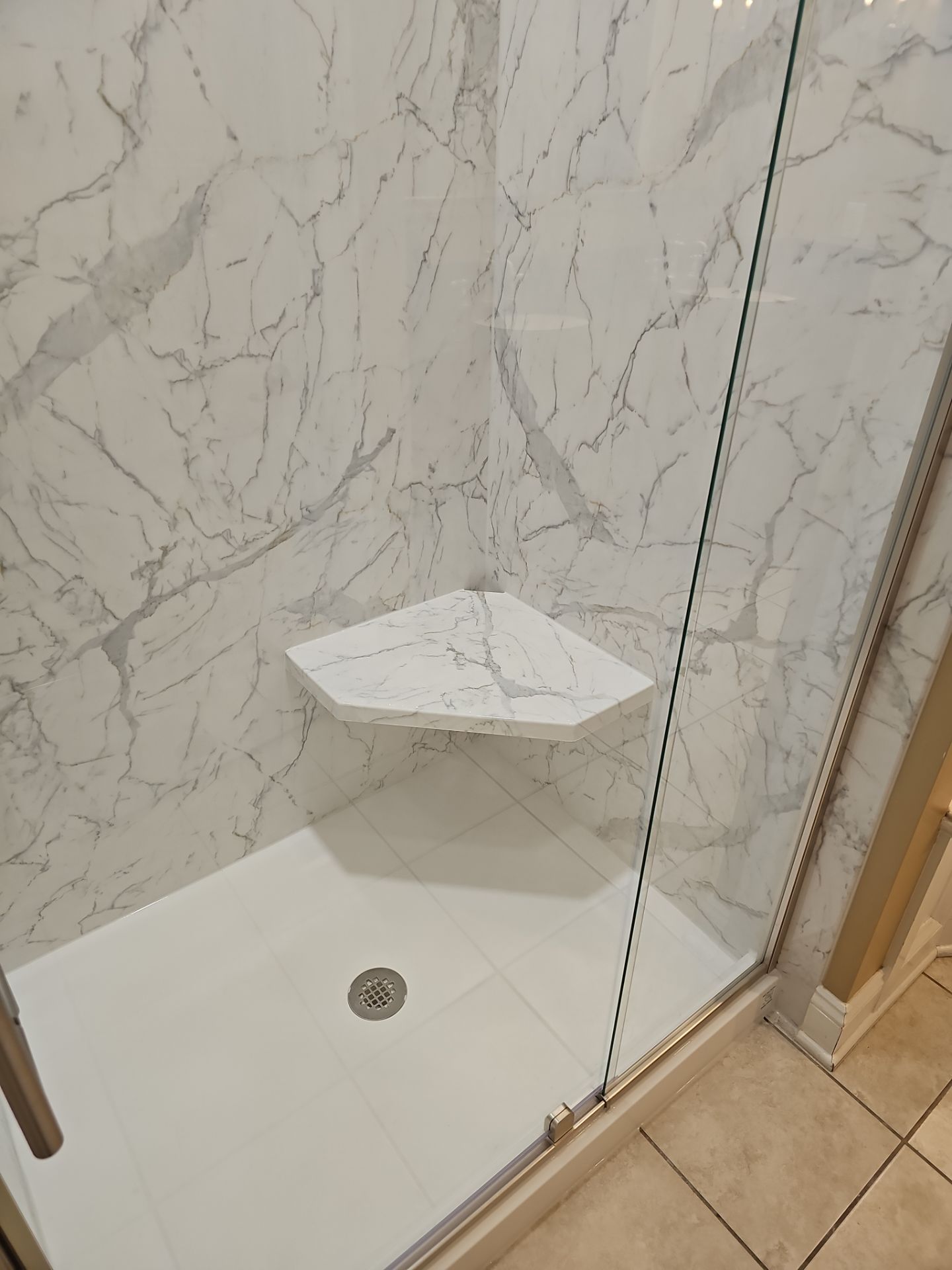 Walk-In Shower Upgrade by BathPlanet SW Virginia