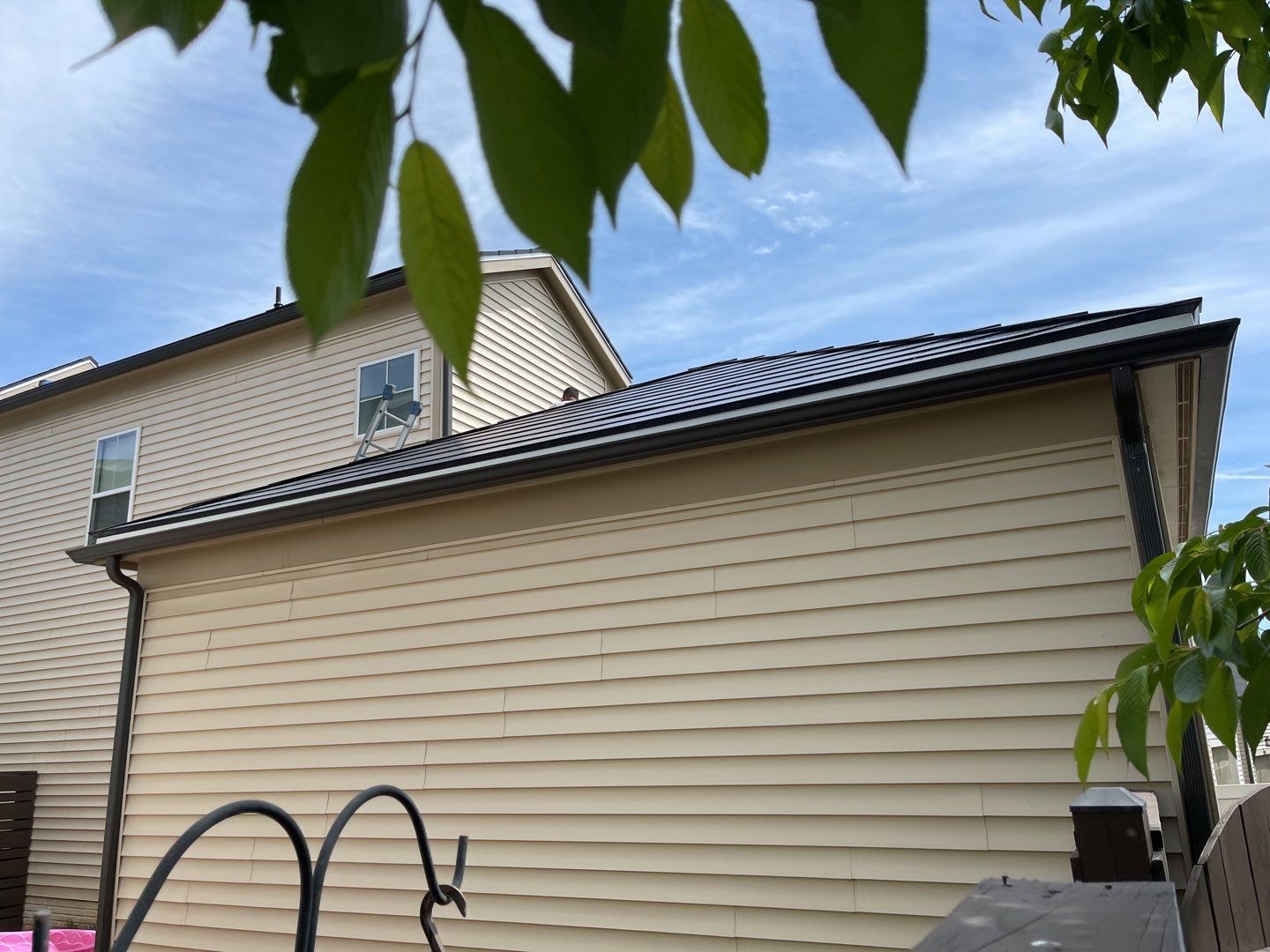 Tesla Solar Roof using Tesla Solar Roof V3 tiles by American Home Contractors