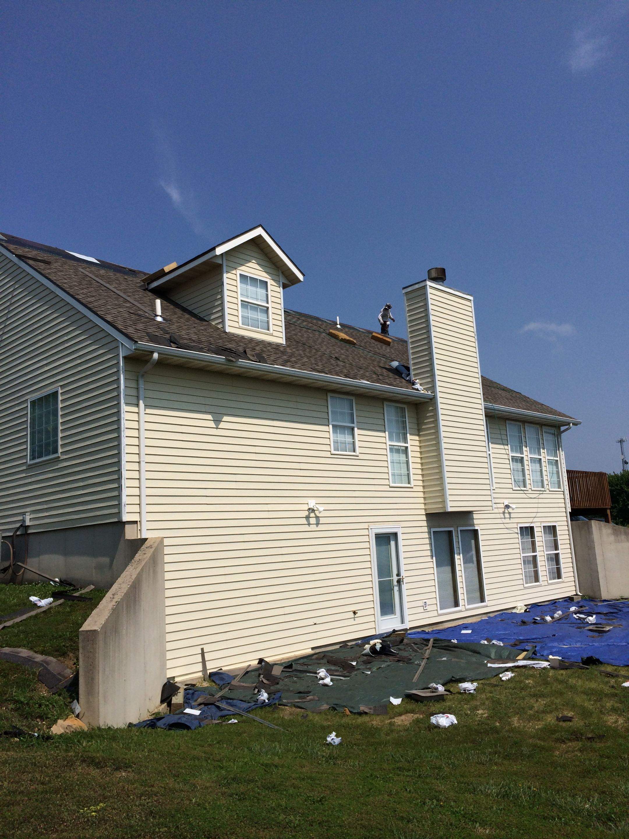 ROOF GUTTERS SIDING REPLACEMNT using GAF Timberline HD roof shingles and Alside Prodigy Siding by Gorilla Exteriors Contracting, LLC