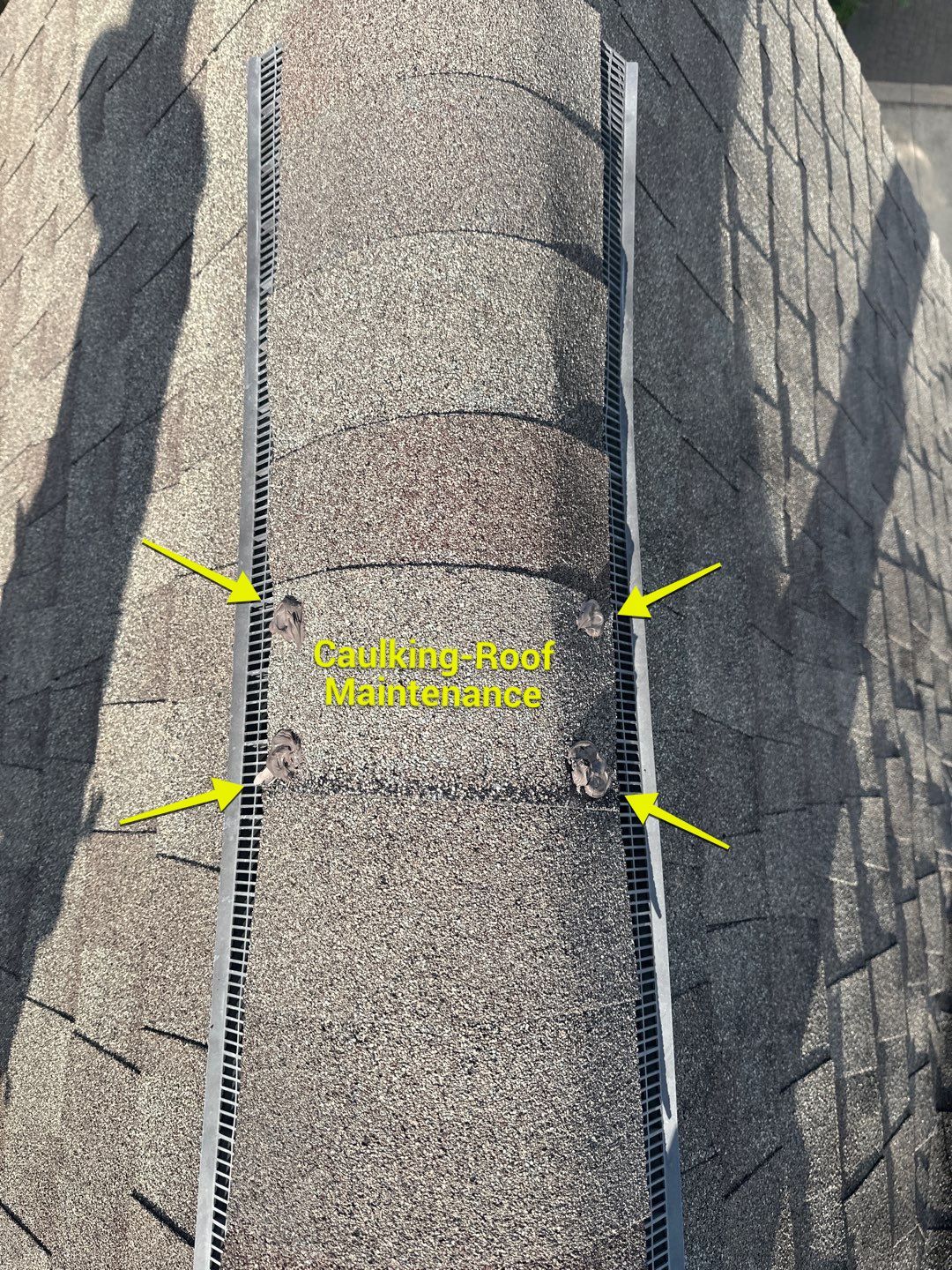 Hail Damage using Owen's Corning Duration (Lifetime) Shingles by Roof Repair Company