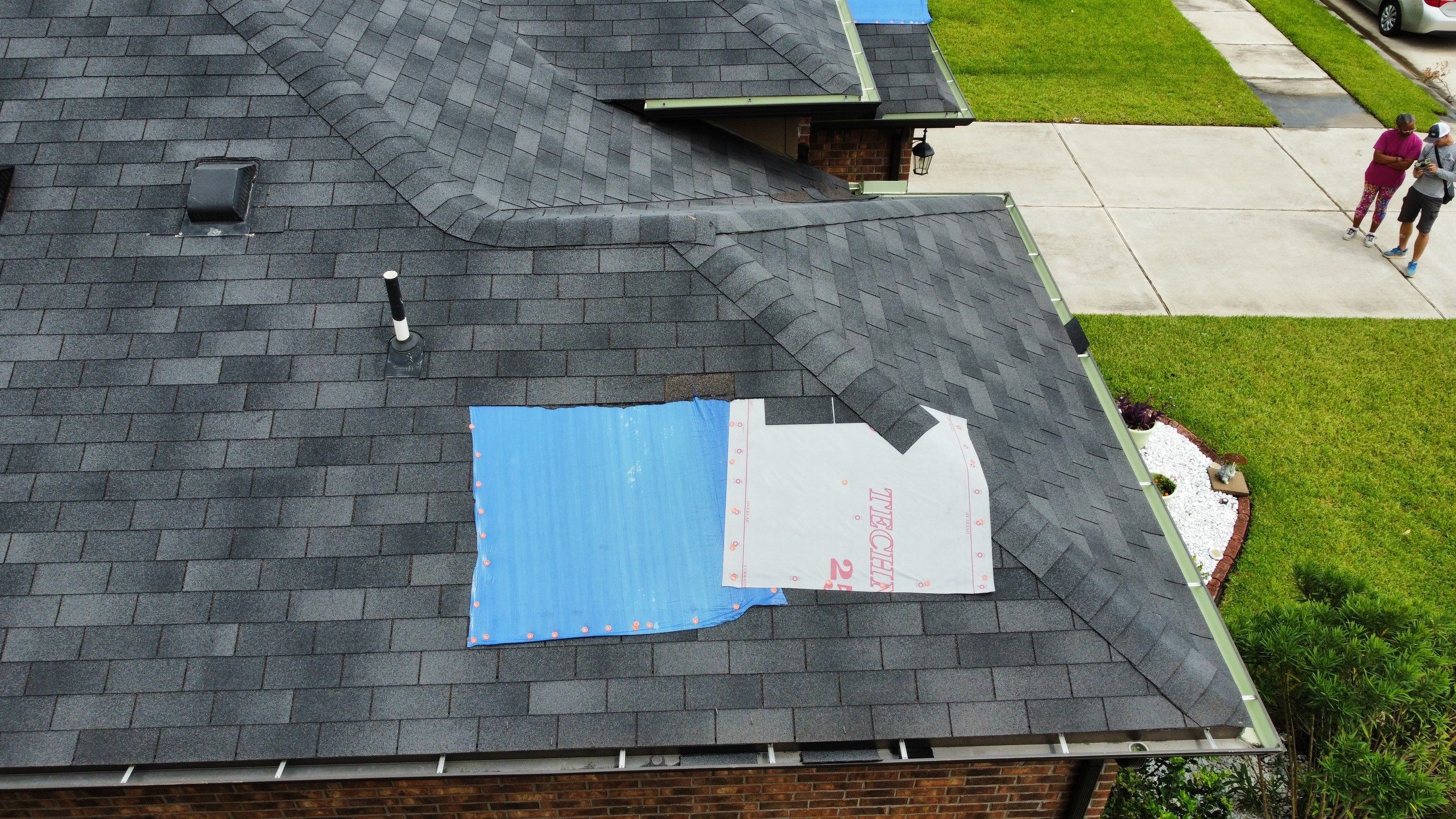 Hurricane Beryl Repair by Berry Good Roofing