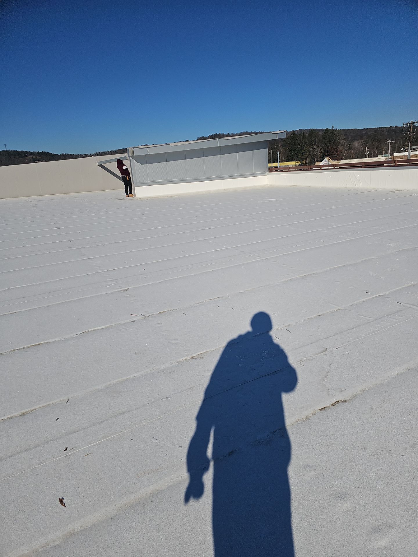 Commercial Roofing Installation using Insulated roof and wall panels by Nitro Roofing and Construction