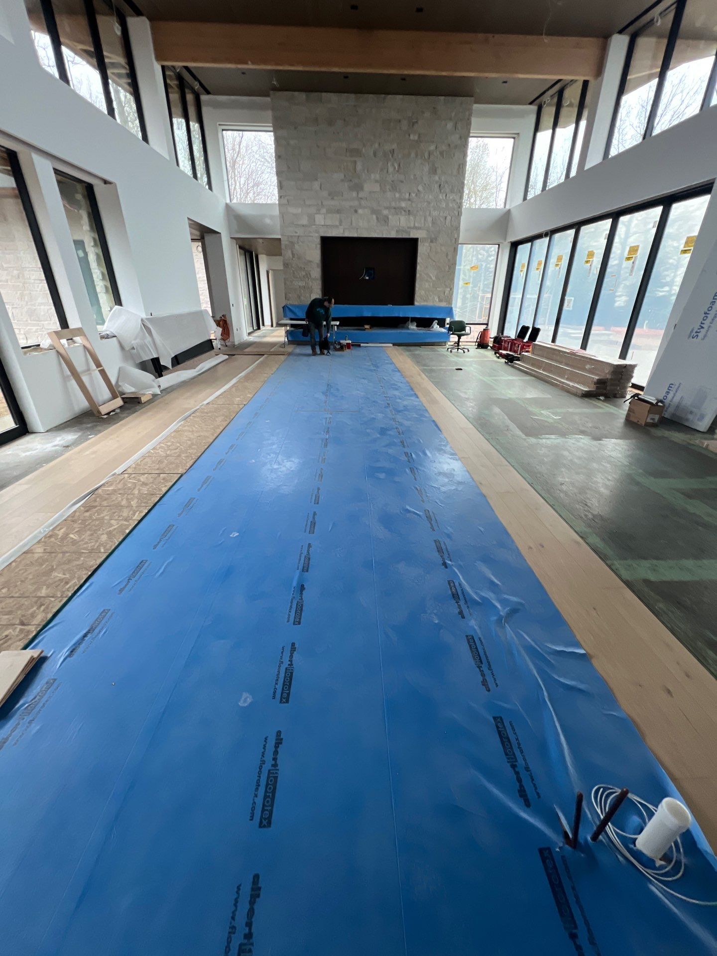 JAW DROPPING Custom Staircase + Matching Hardwoods by RTBaldwin Hardwood Floors
