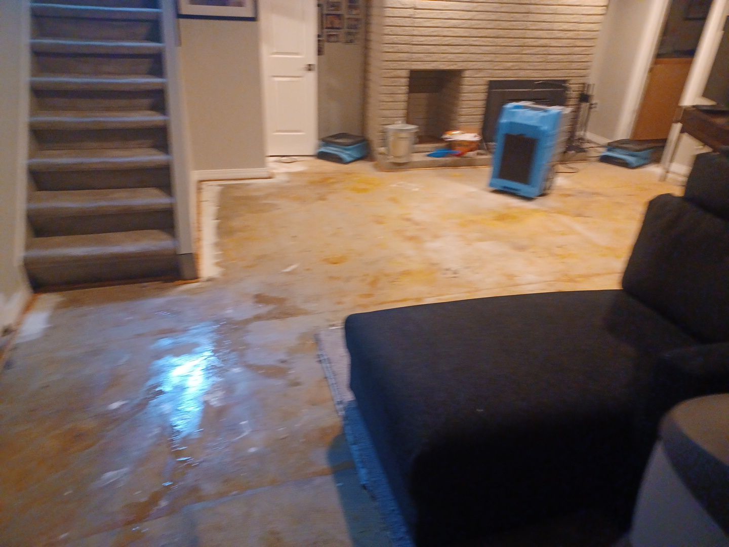 Project in West Bloomfield by EzDry Water Mitigation & Property Restoration