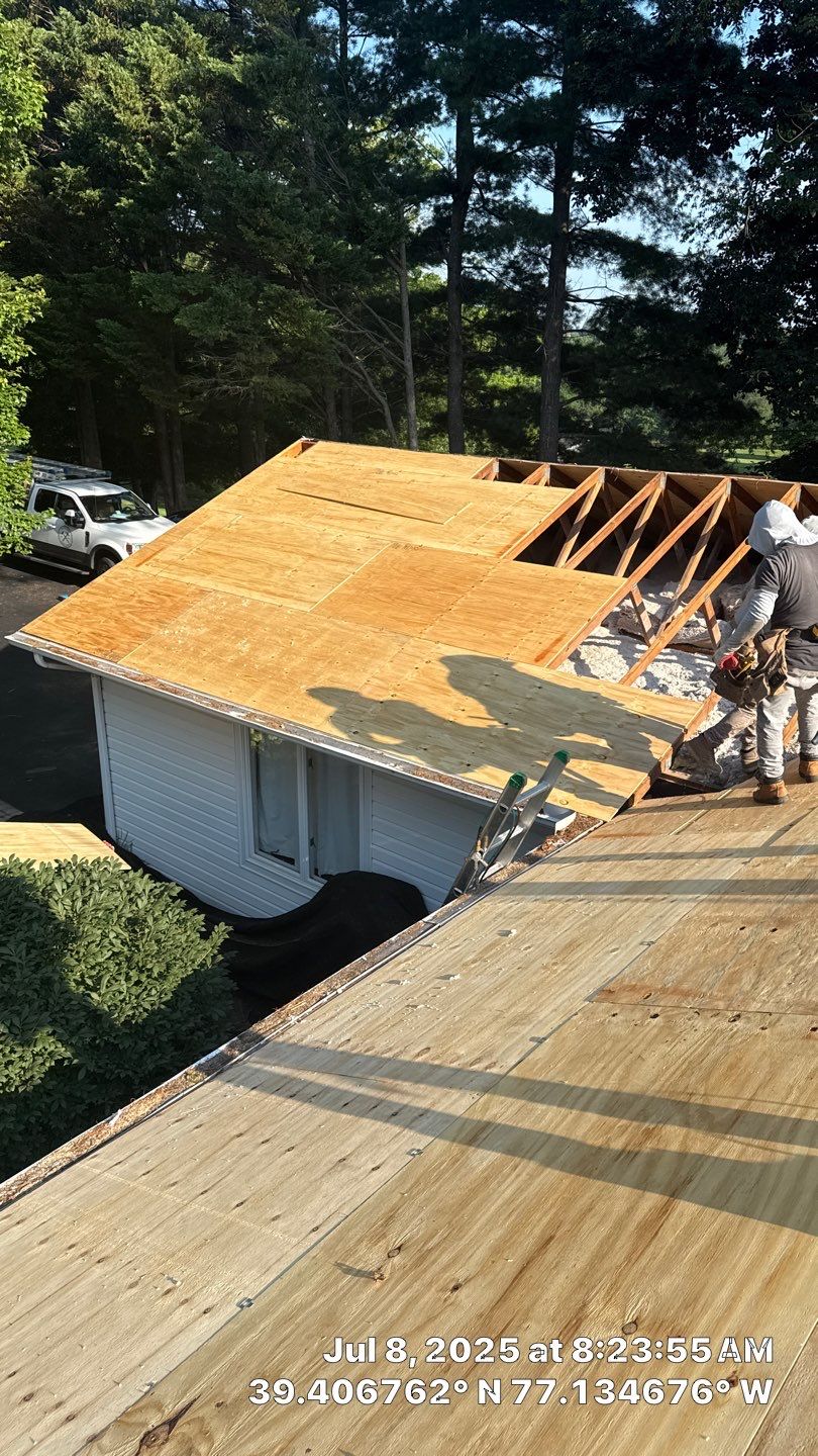 Residential Roofing Installation Using Owens Corning Duration Shingles by Frederick Roof Repair