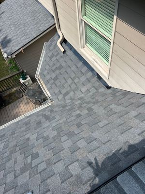 Marietta, GA Roof Replacement CertainTeed Landmark Moire Black