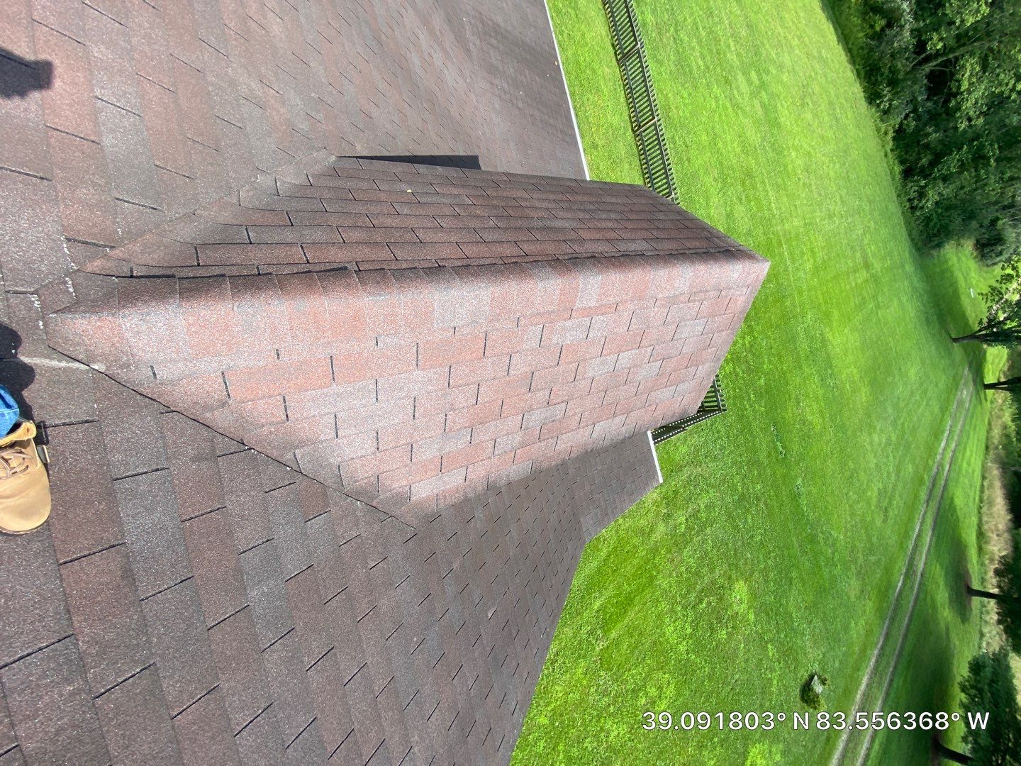 Residential Roofing Installation using Duration Series Shingles - Teak by RoofX 