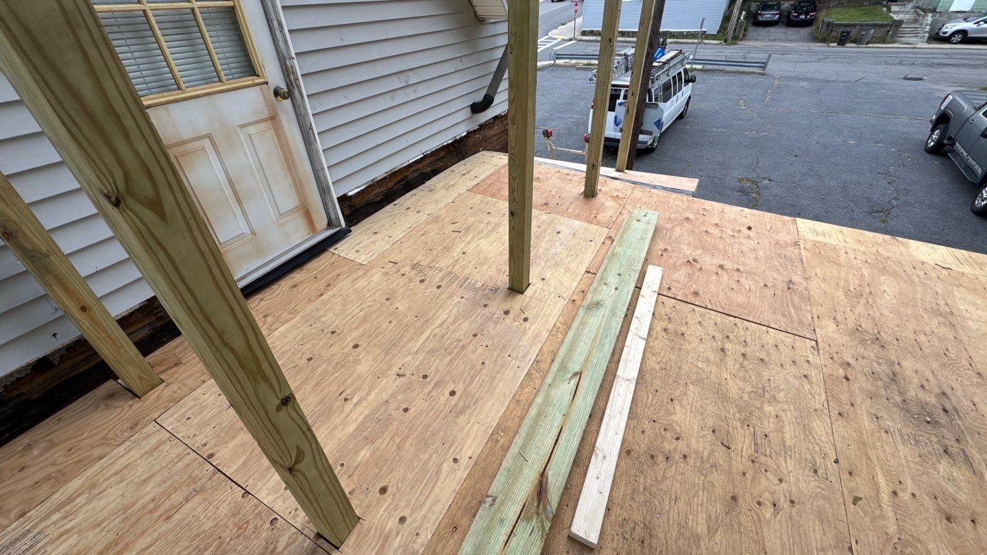 EPDM Flat Roof Installation with ISO Board on Existing Structure by Sensible Home Solutions