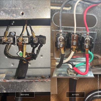 Dryer Outlet Receptacle Replacement