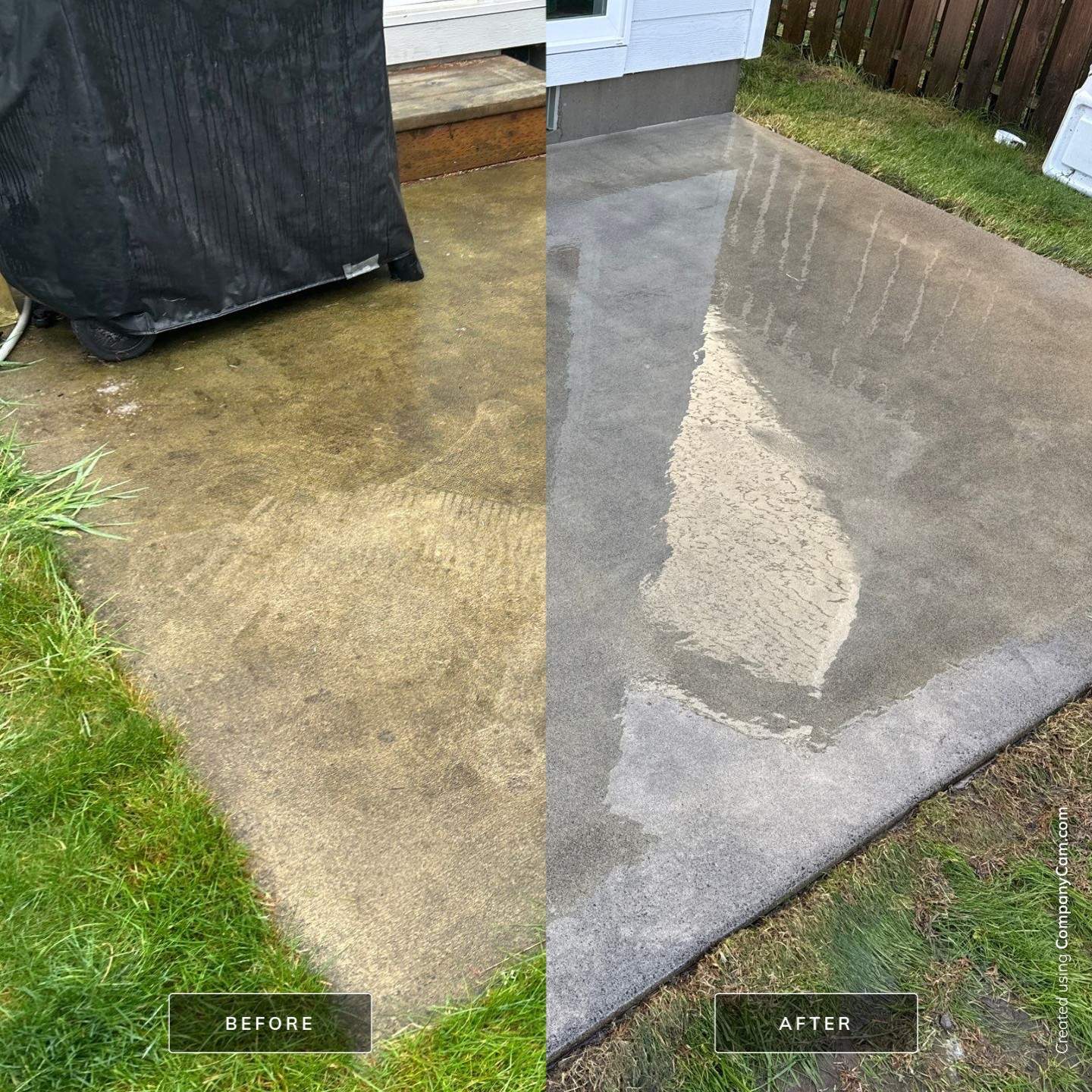 Warrenton Home Exterior Transformation by Rolling Suds of Oregon Coast – Salem